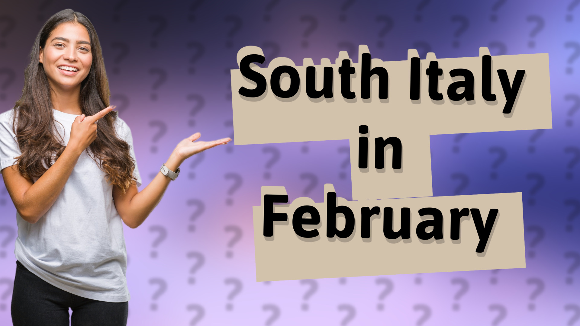 South Italy in February