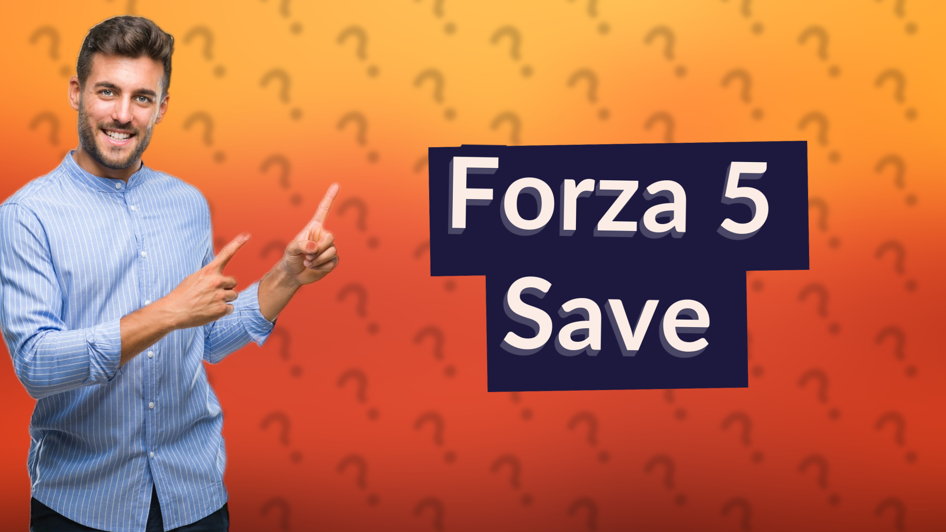 Forza 5 Save
