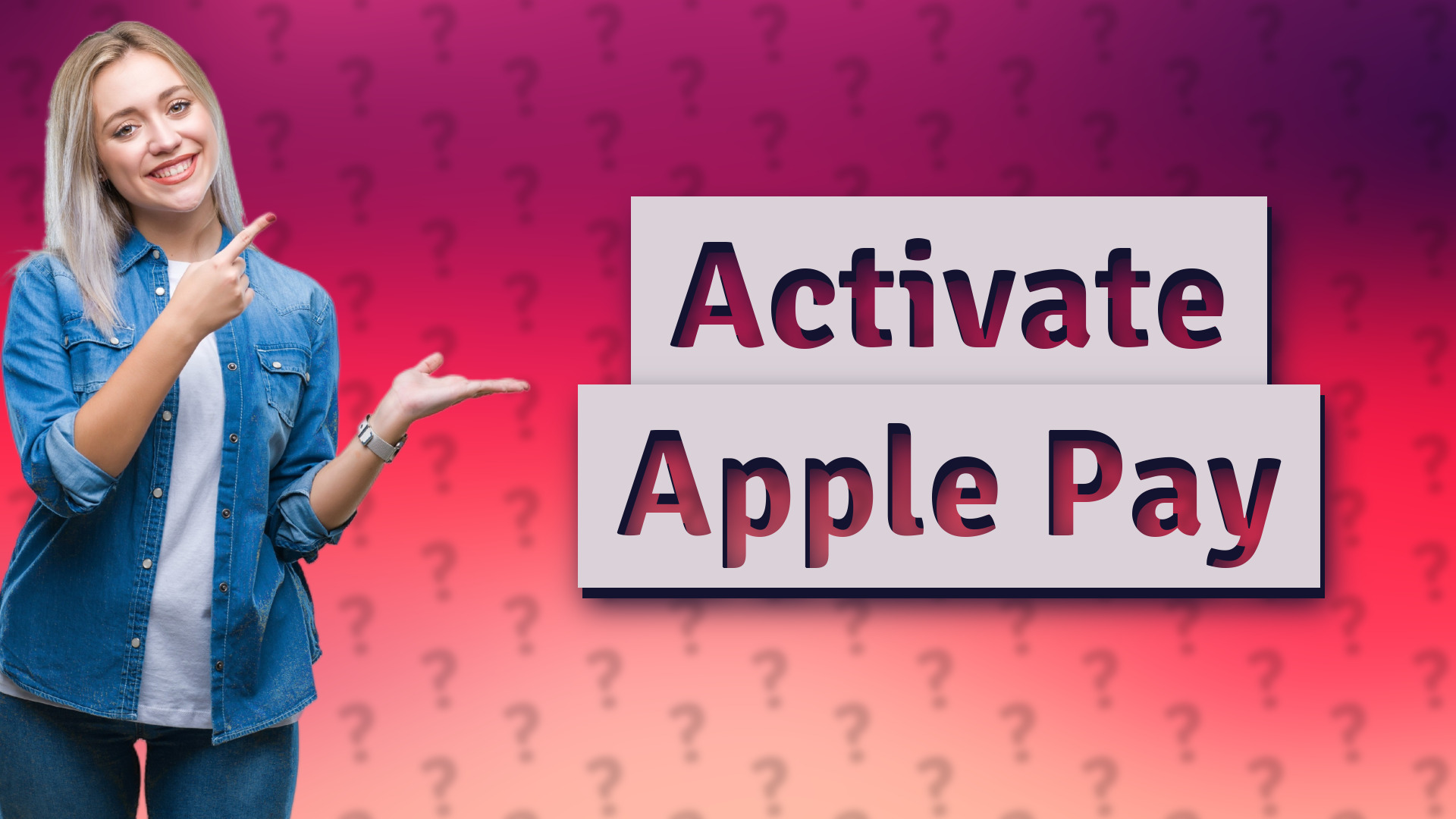 Activate Apple Pay