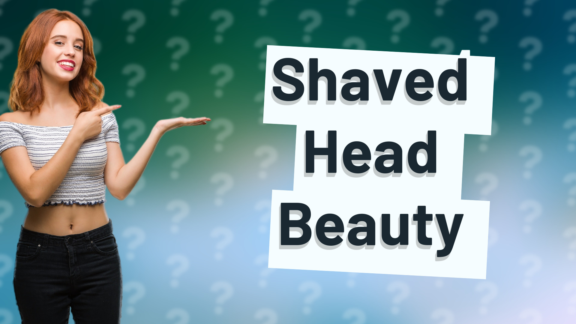 Shaved Head Beauty