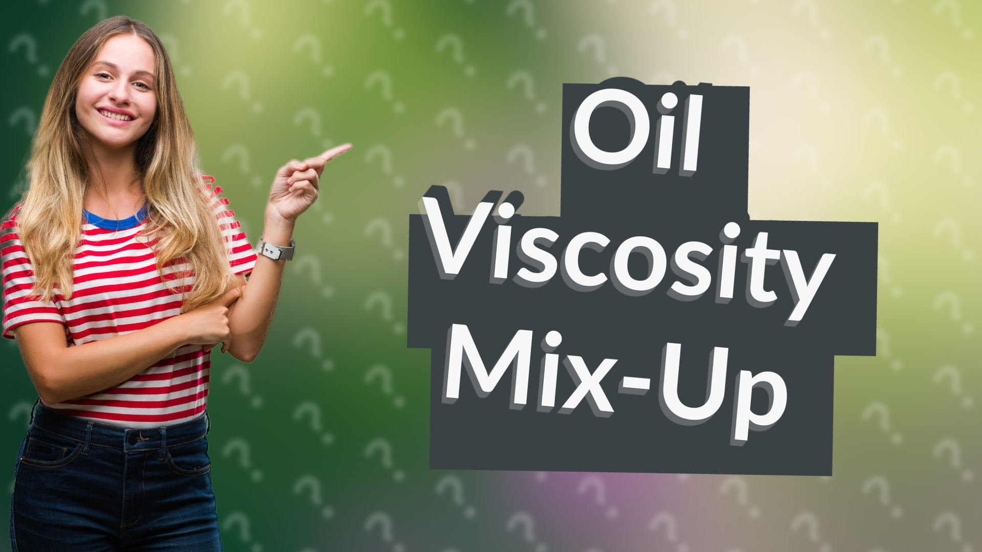 Oil Viscosity Mix-Up
