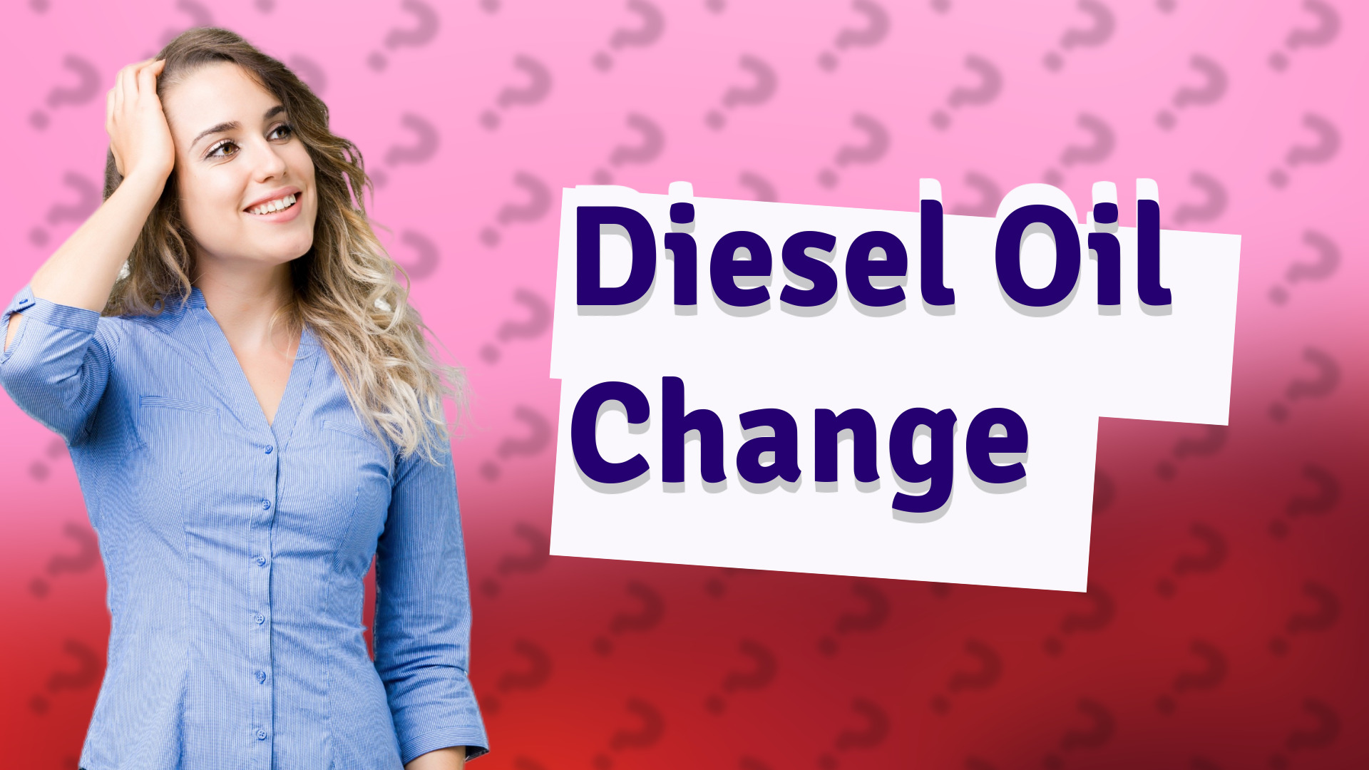 Diesel Oil Change