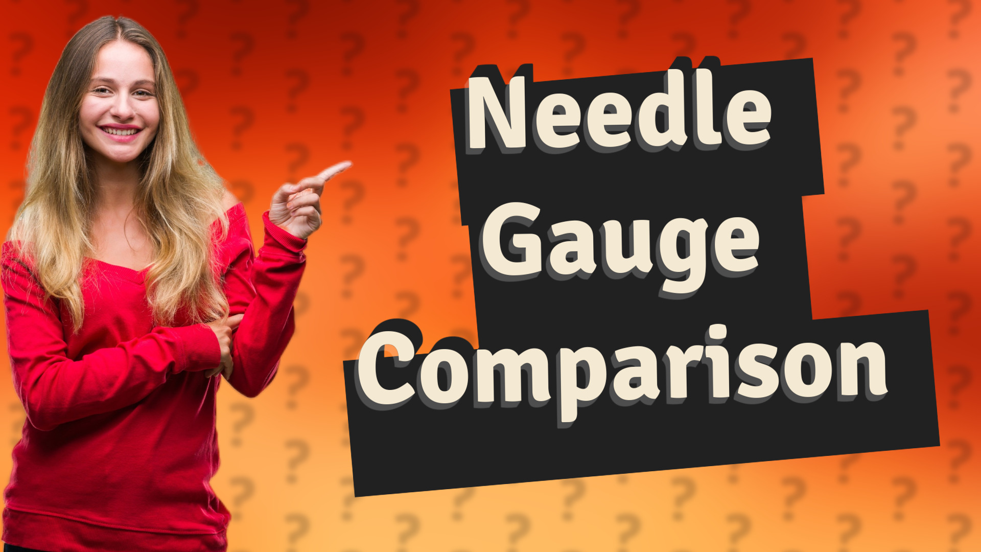 Needle Gauge Comparison