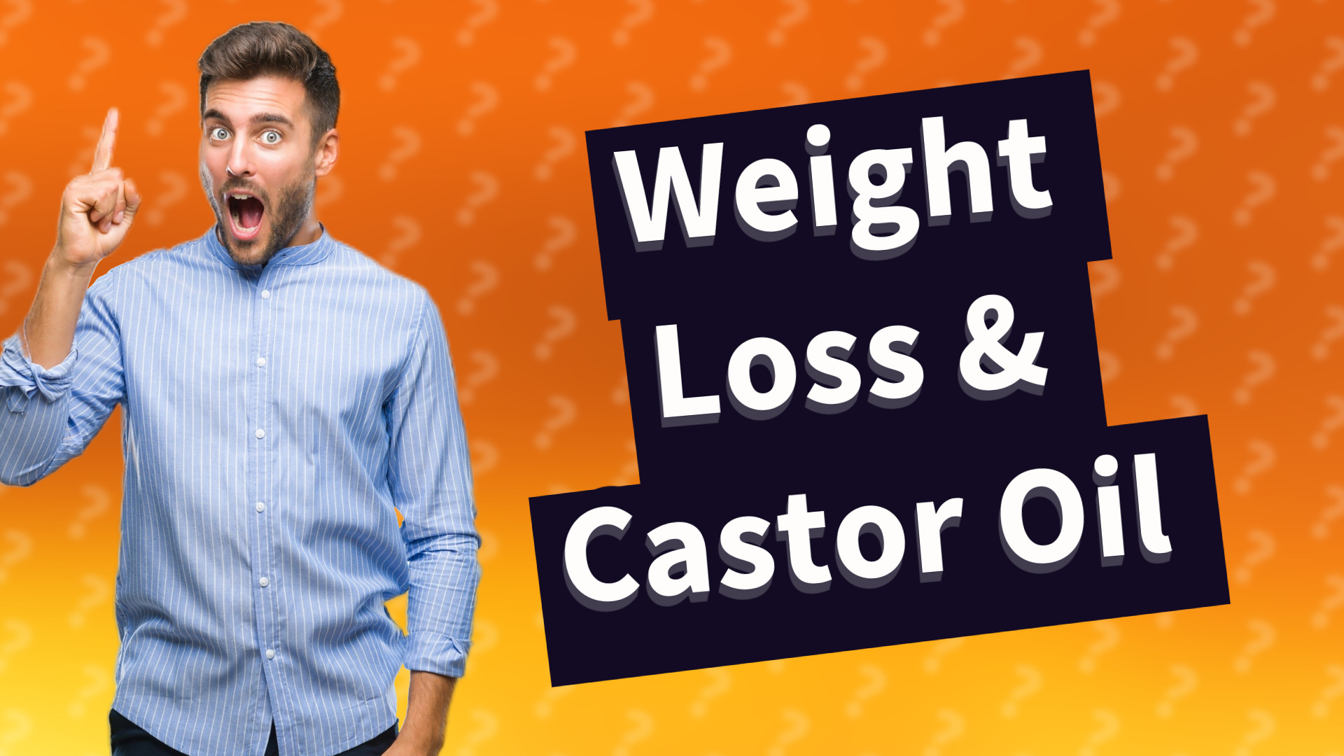 Weight Loss & Castor Oil