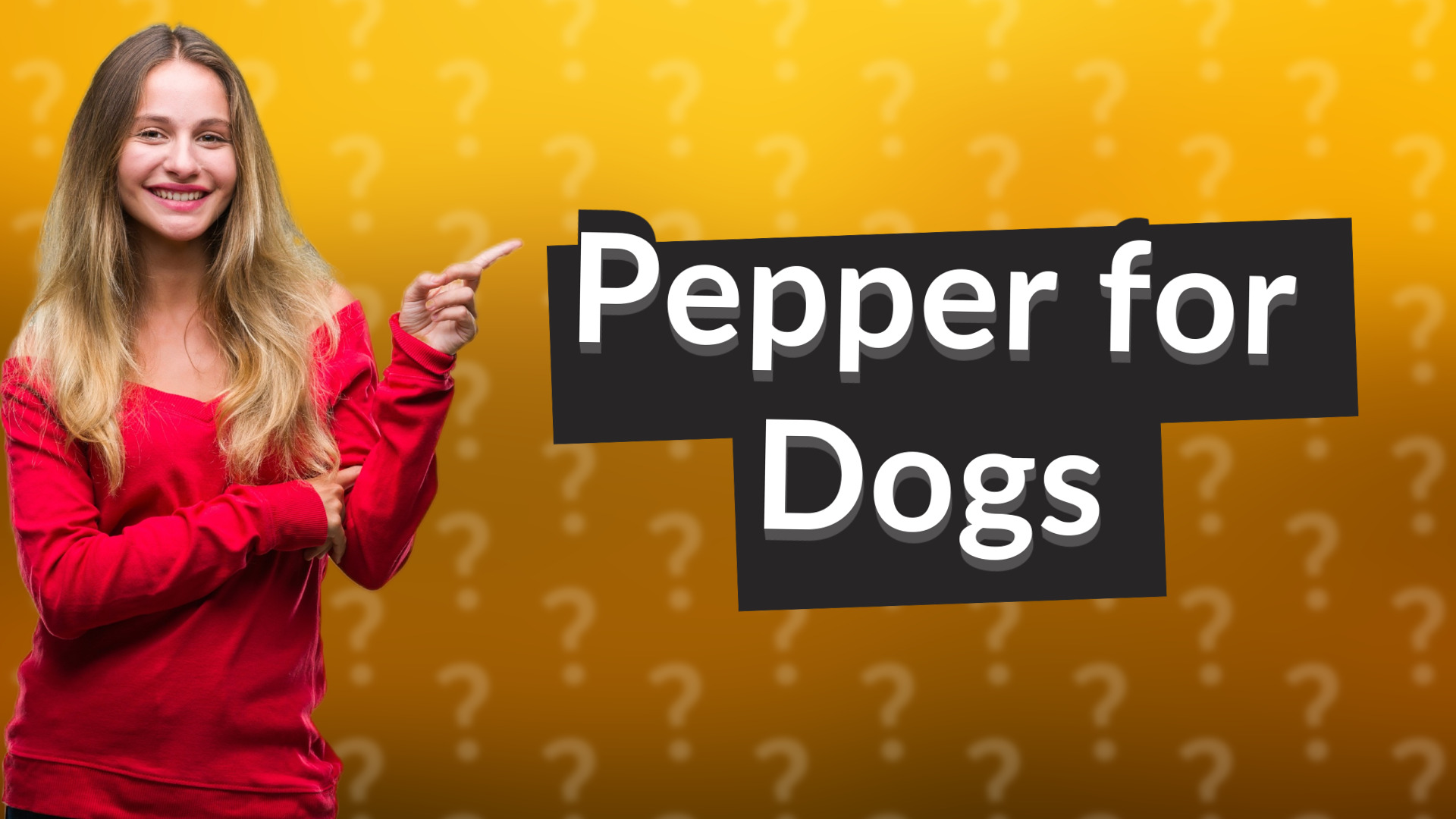 Pepper for Dogs