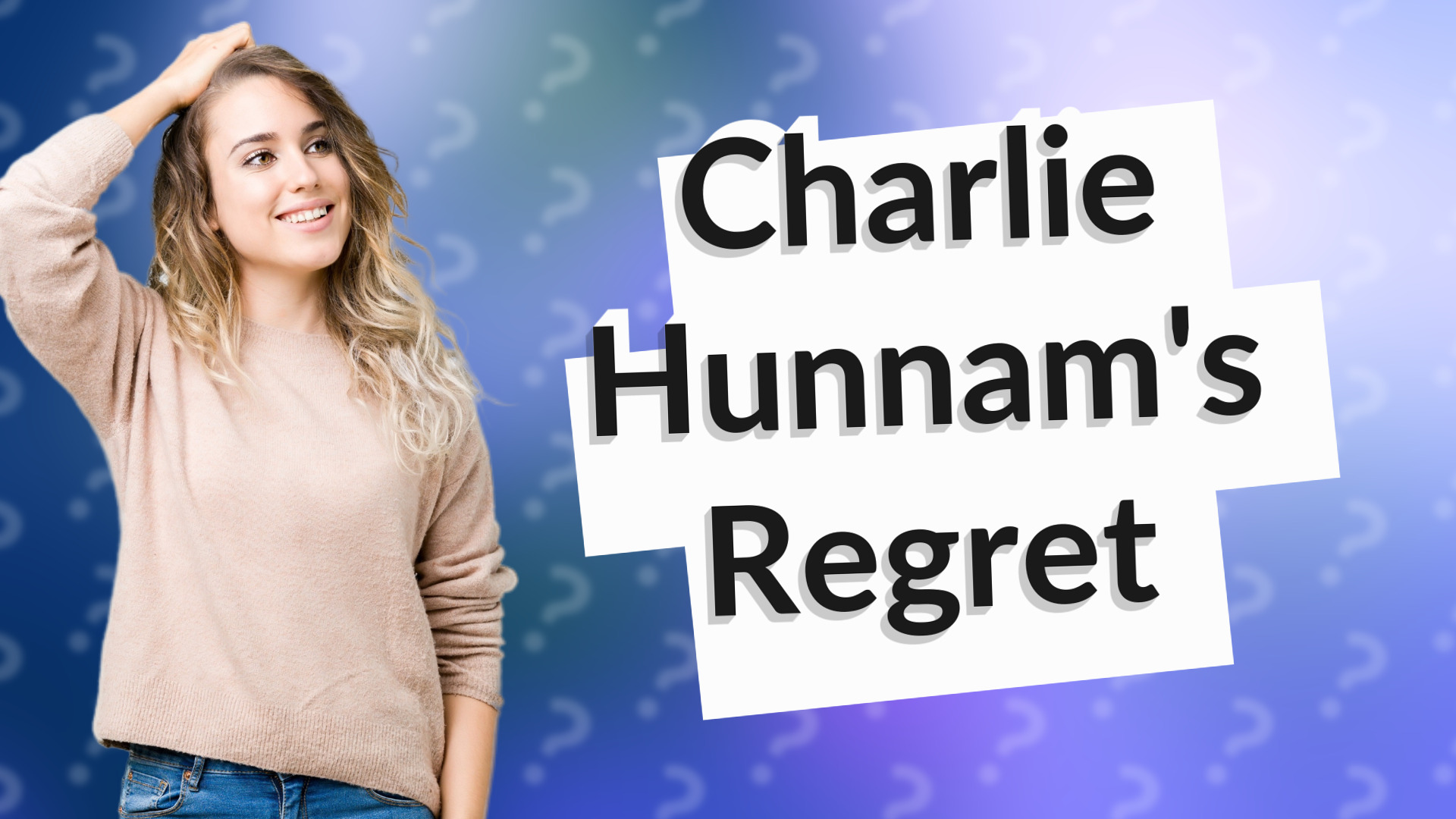 Charlie Hunnam's Regret