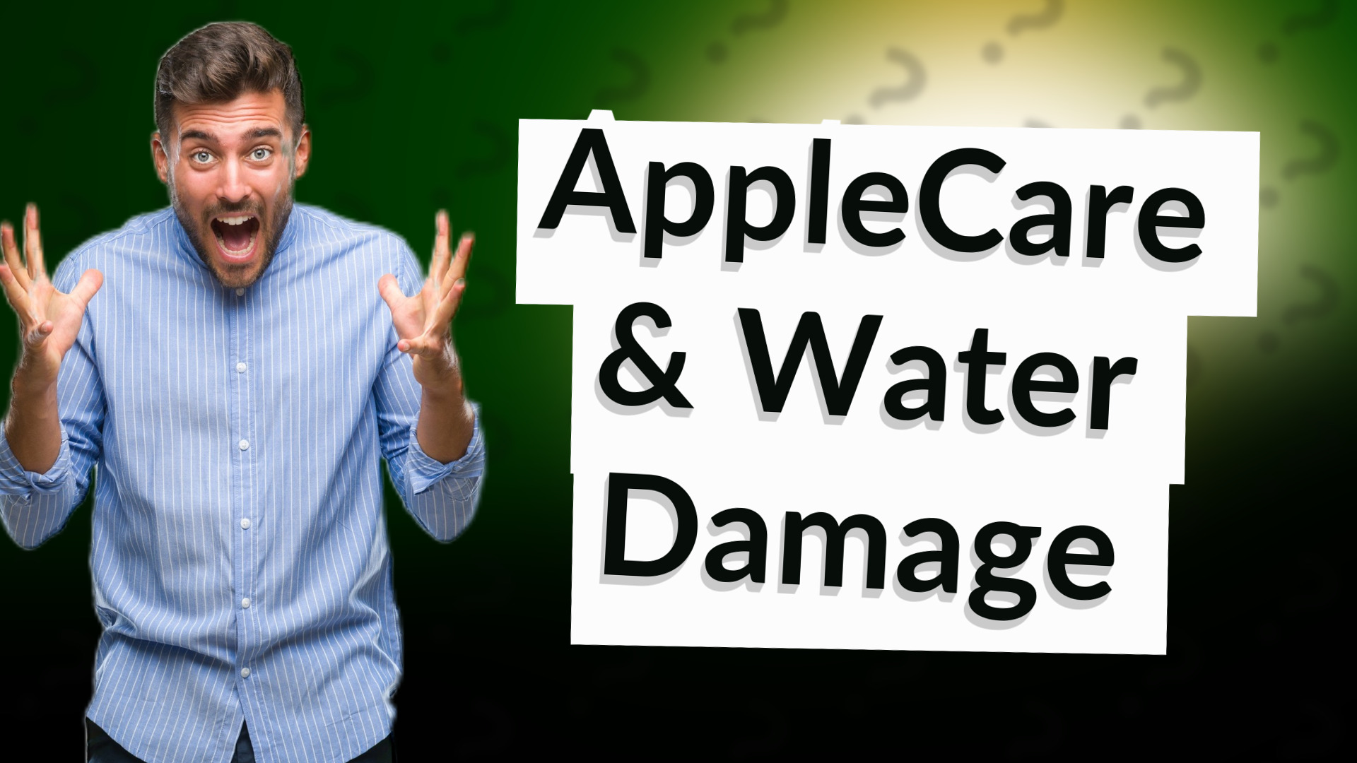 AppleCare & Water Damage