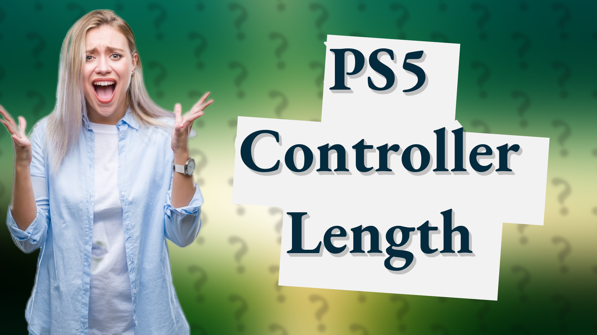PS5 Controller Length