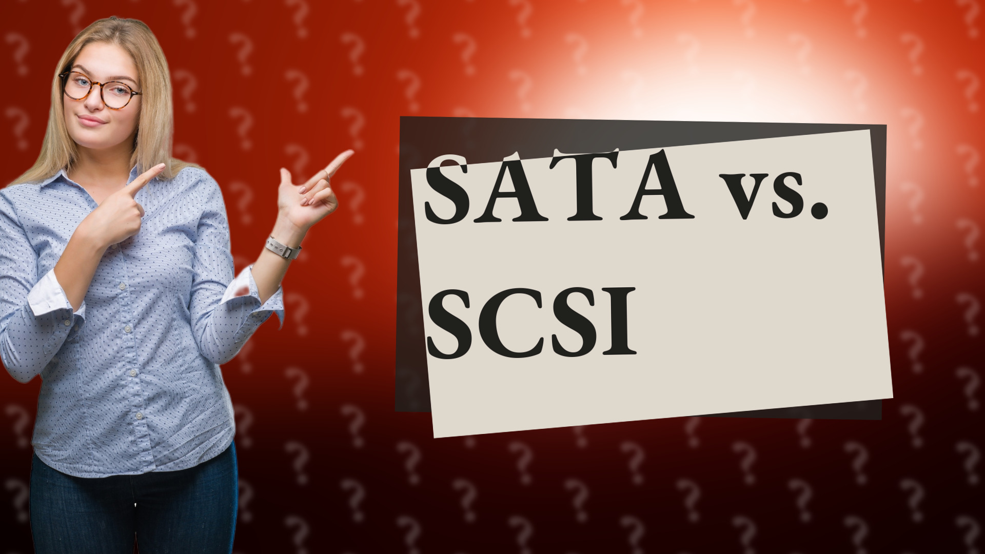 SATA vs. SCSI