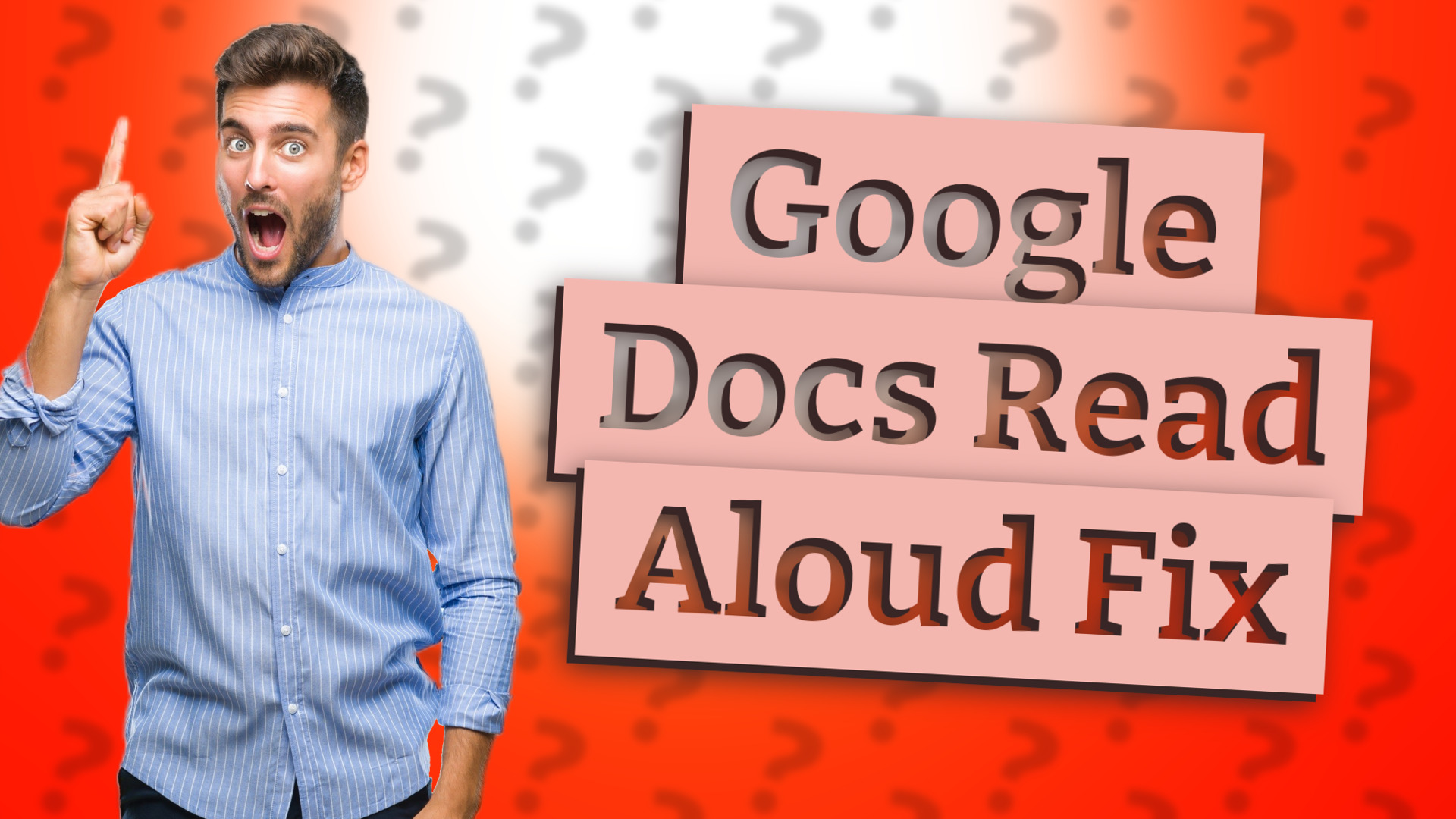 Google Docs Read Aloud Fix