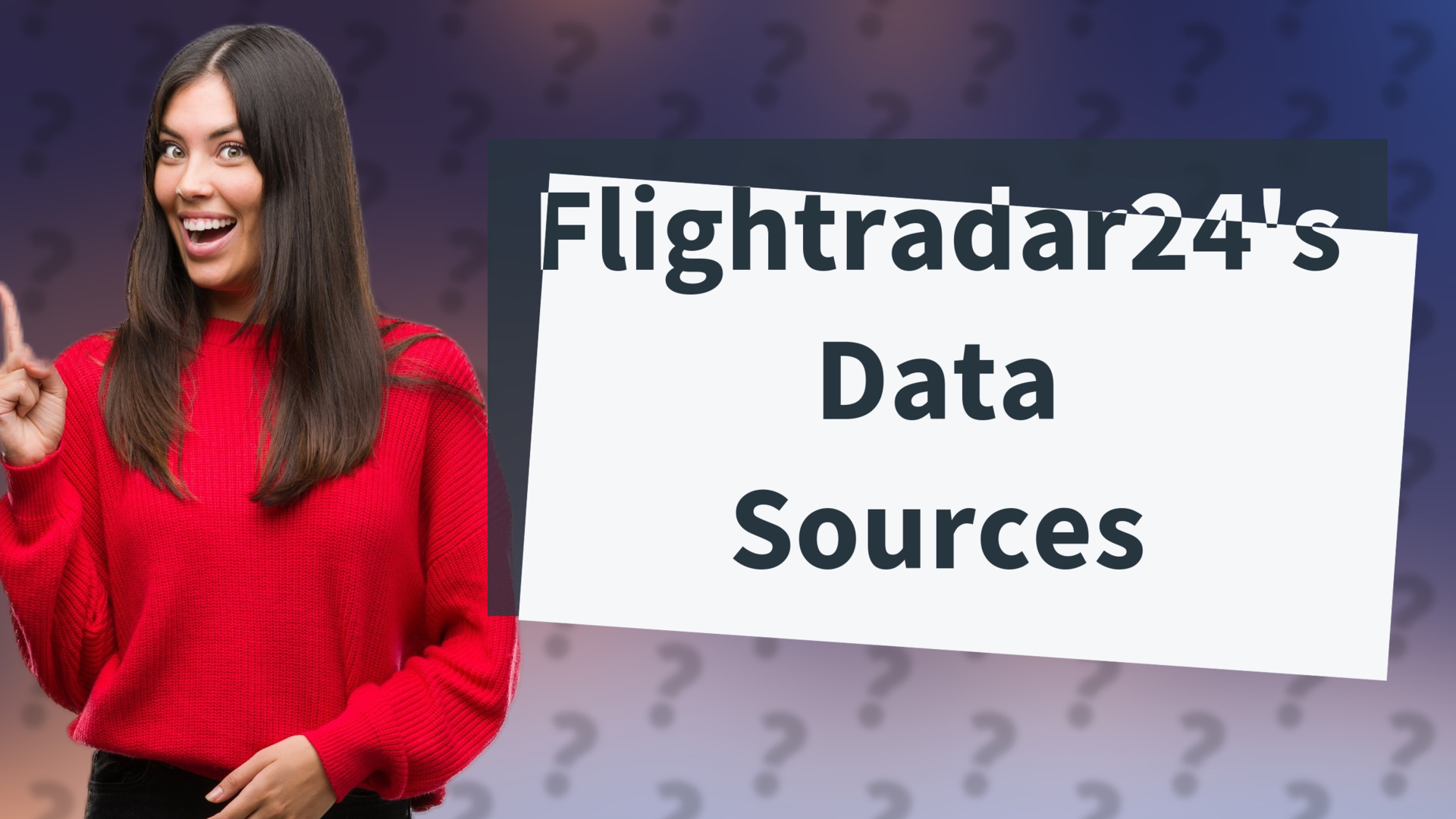 Flightradar24's Data Sources