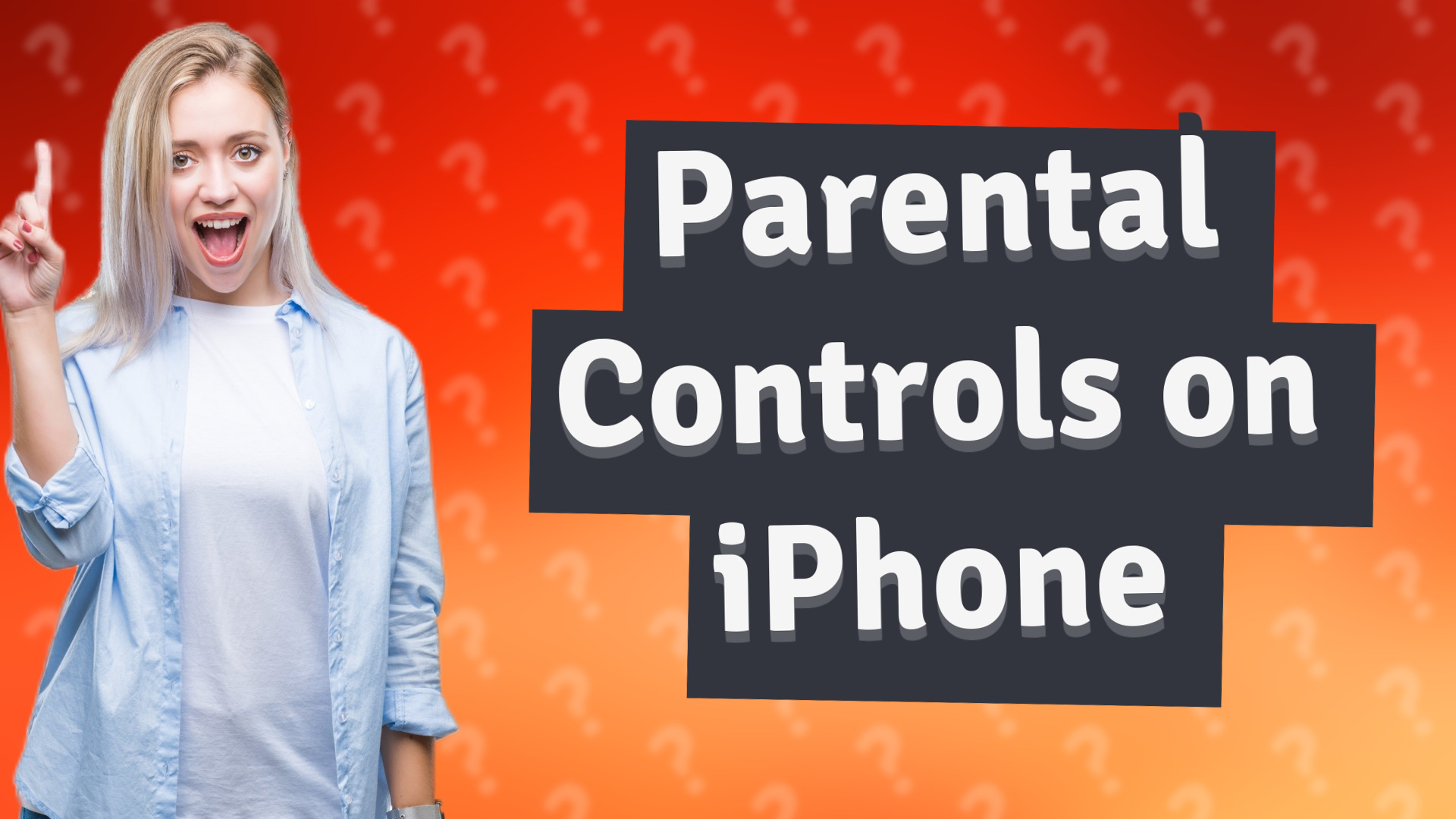 Parental Controls on iPhone