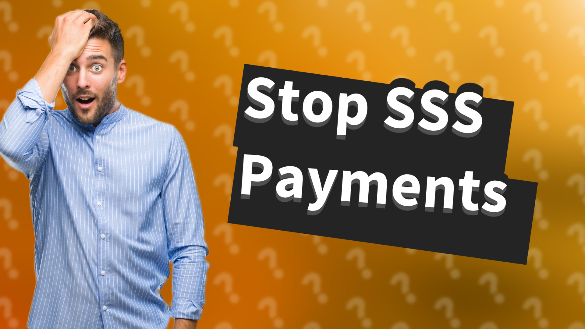 Stop SSS Payments