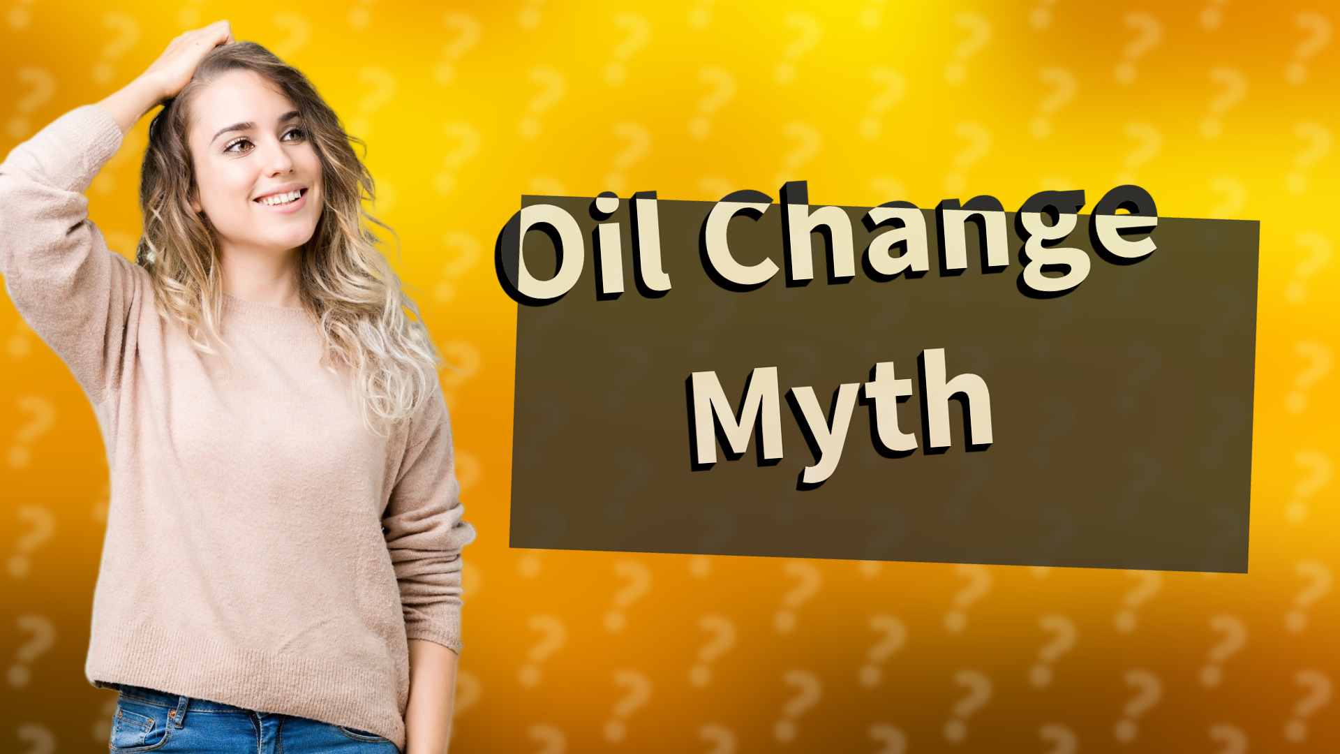 Oil Change Myth