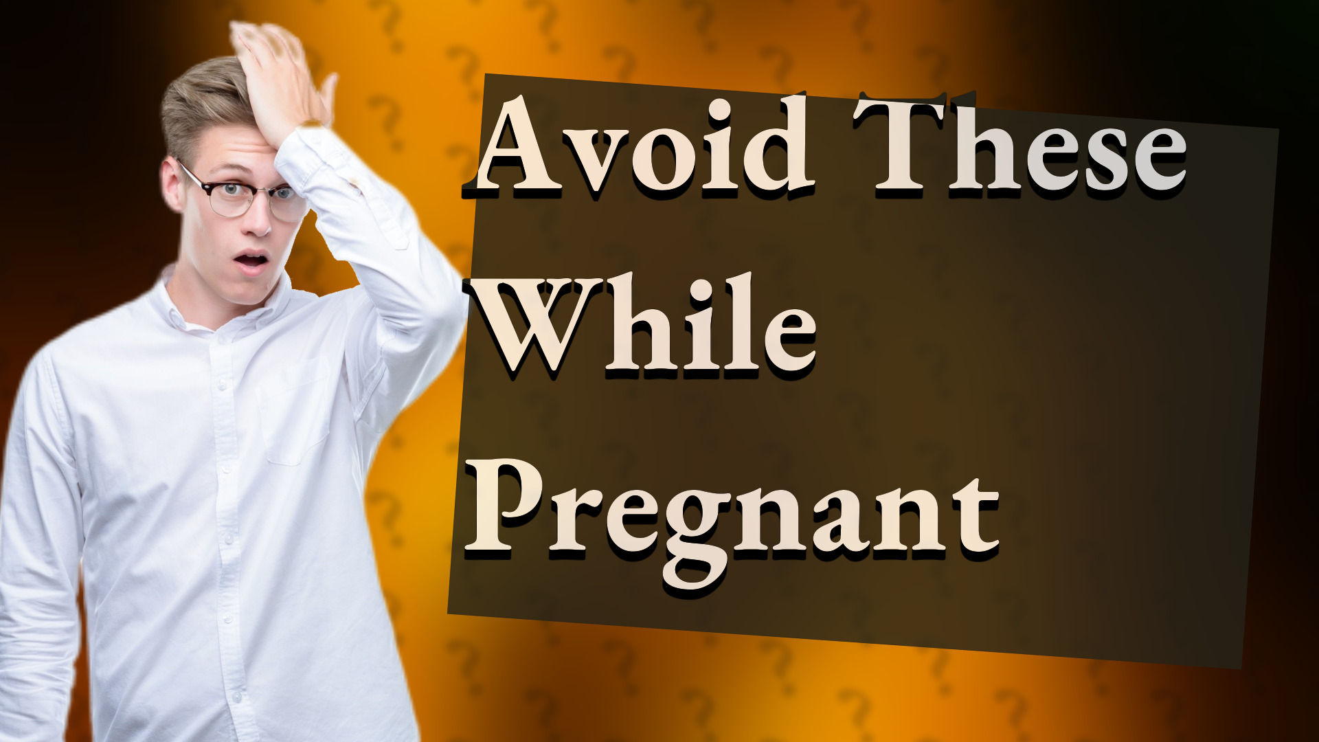 Avoid These While Pregnant