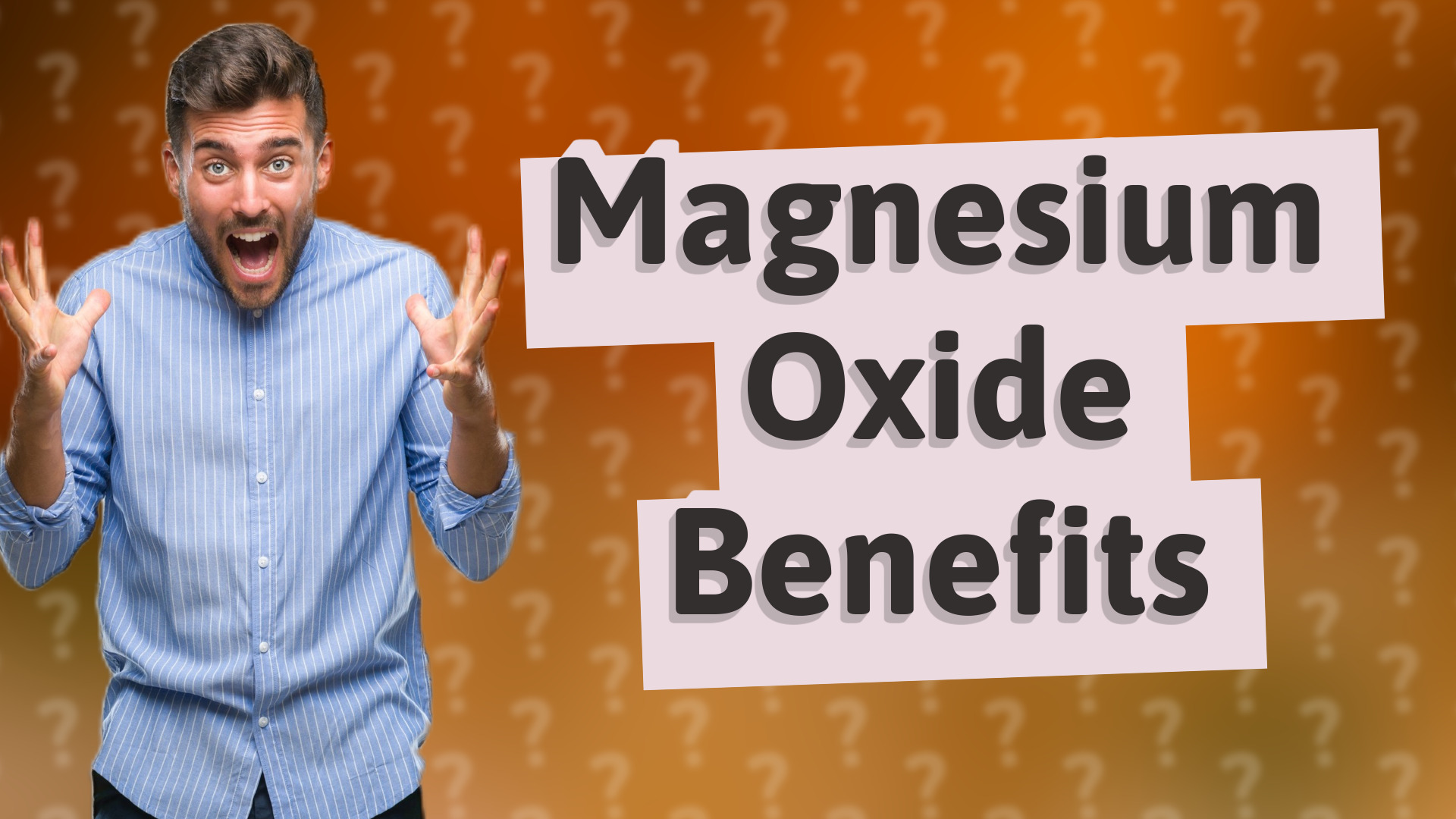 Magnesium Oxide Benefits