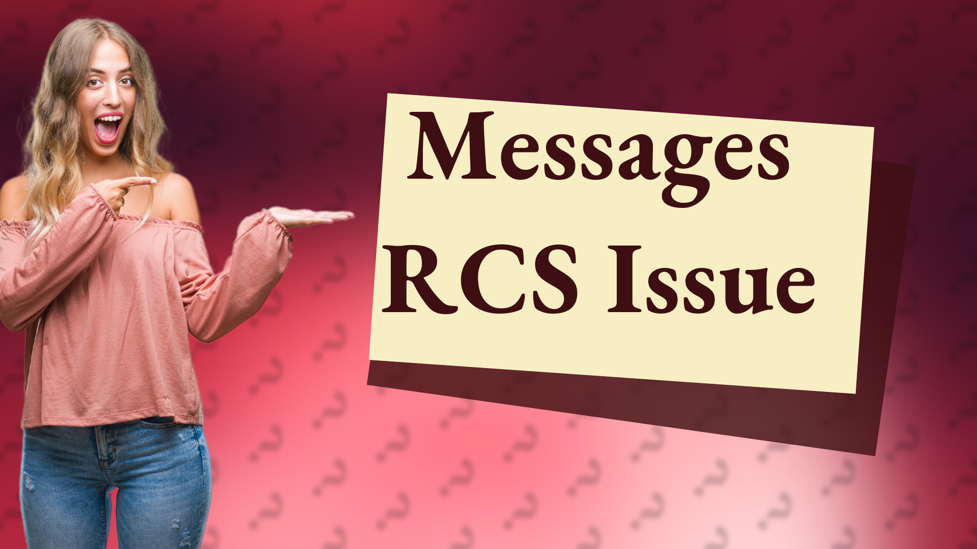 Messages RCS Issue