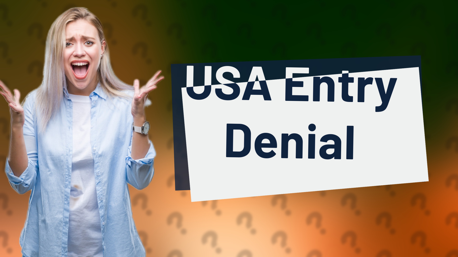 USA Entry Denial