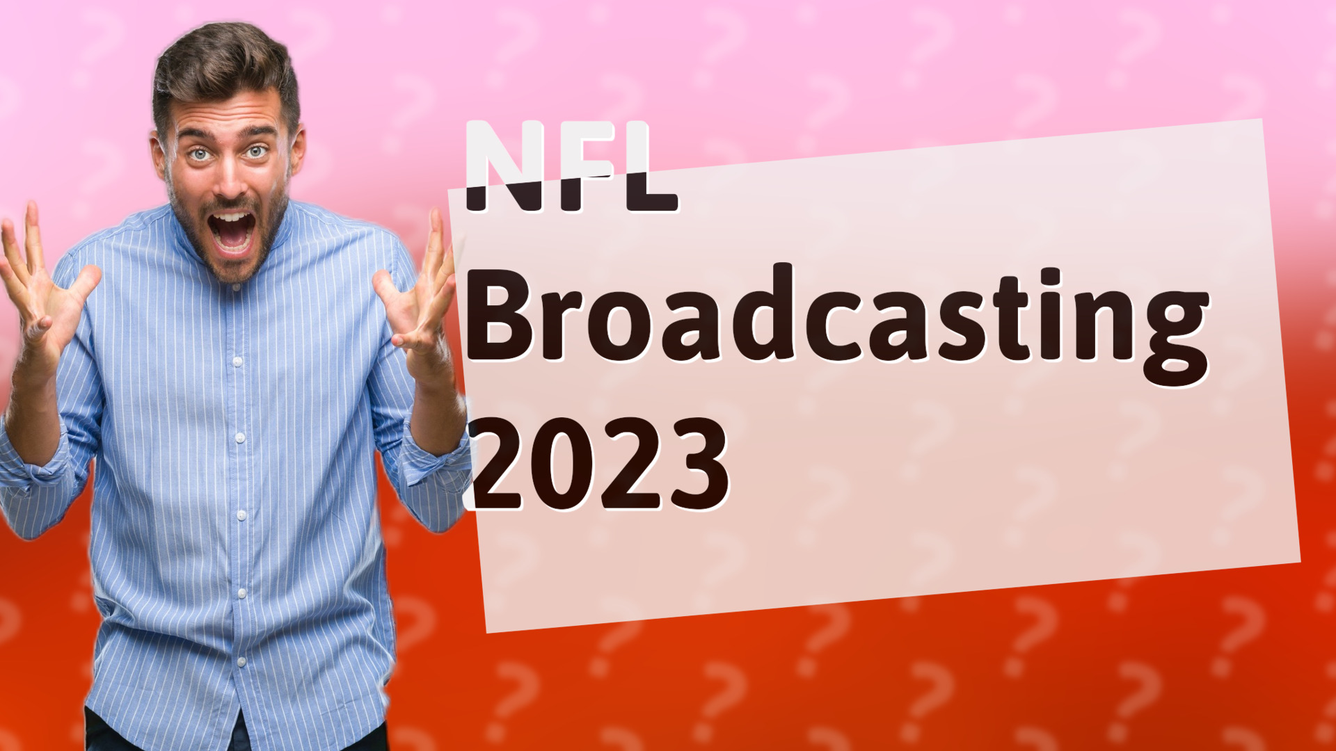 NFL Broadcasting 2023