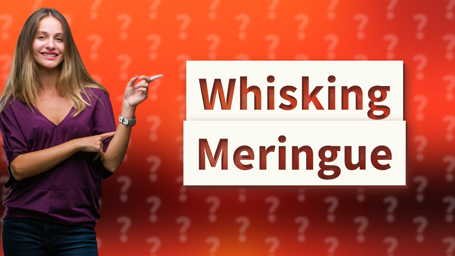 Whisking Meringue