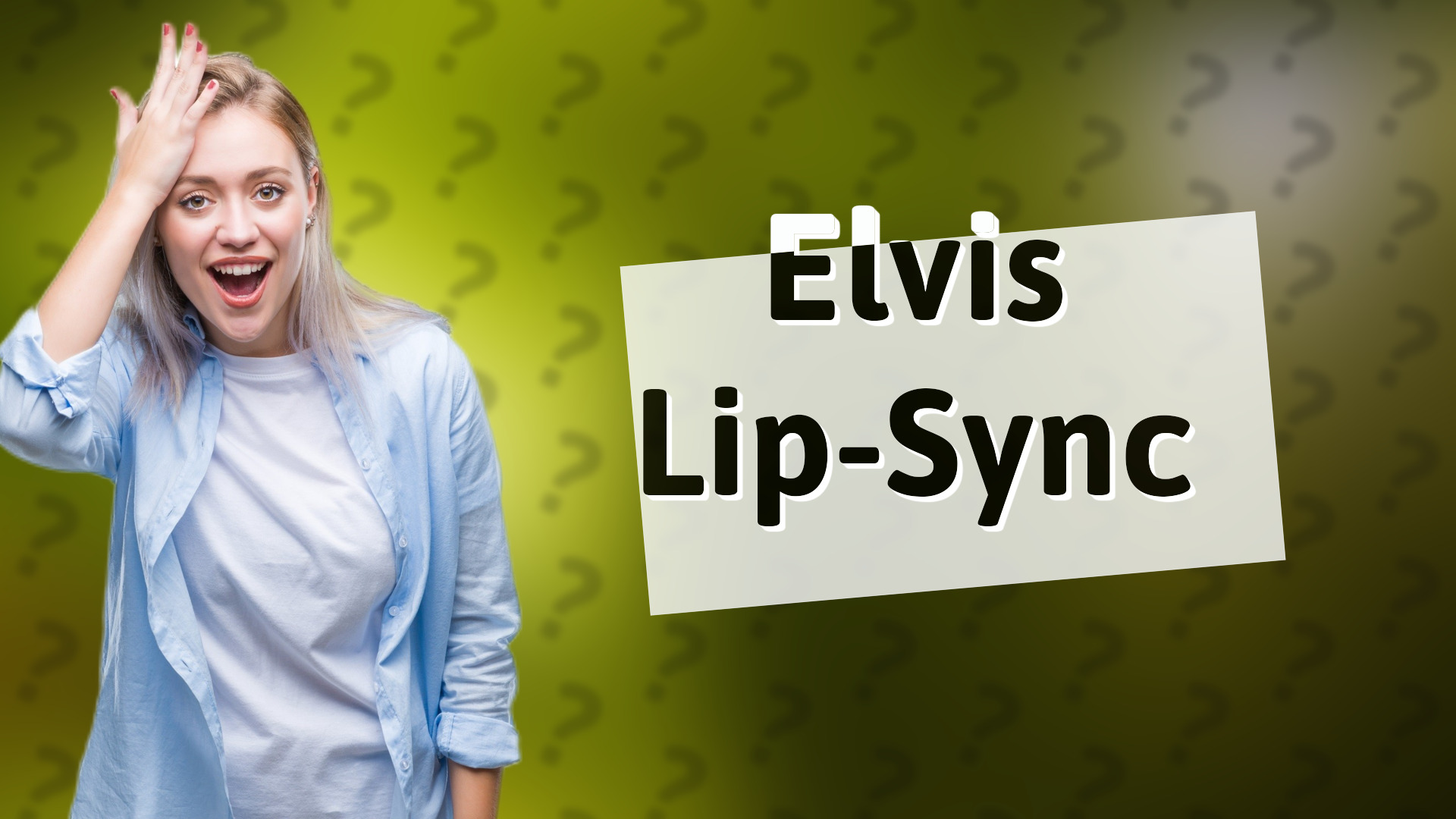 Elvis Lip-Sync