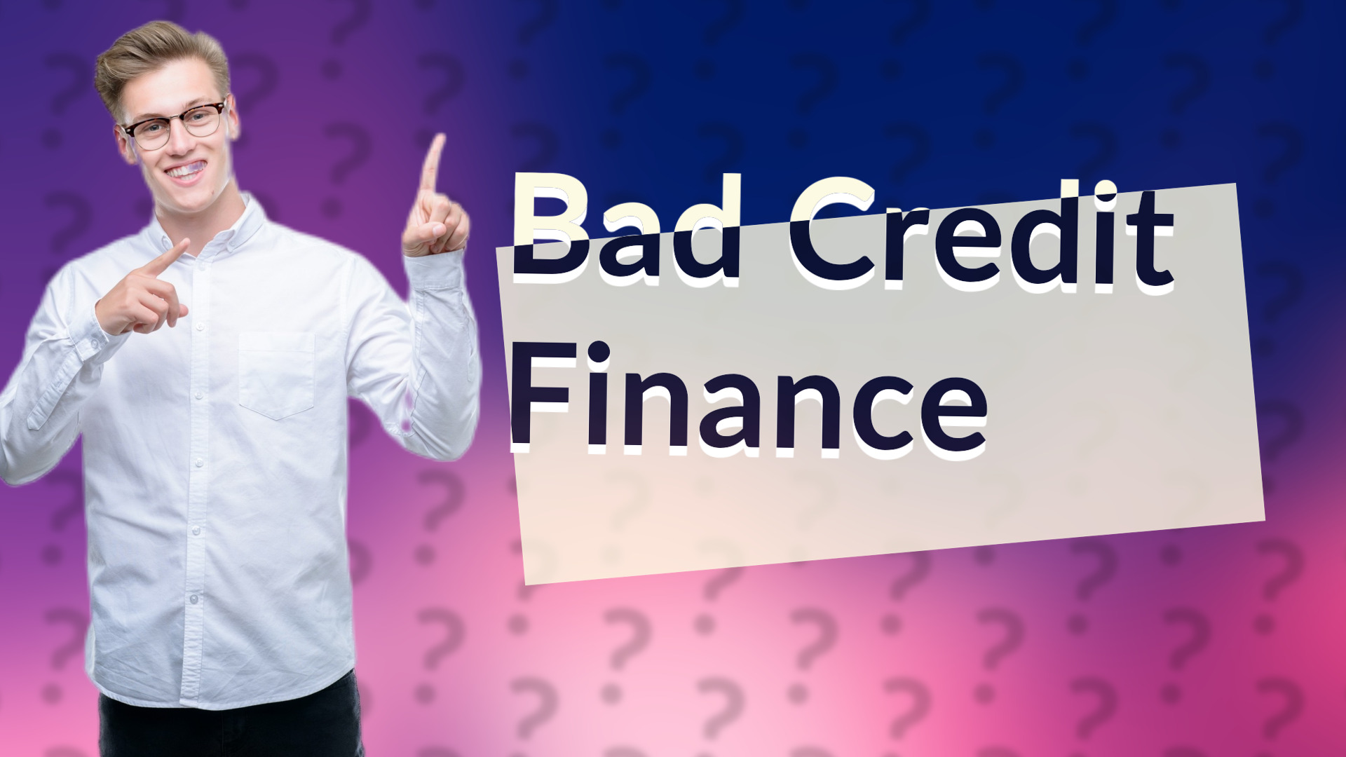 Bad Credit Finance