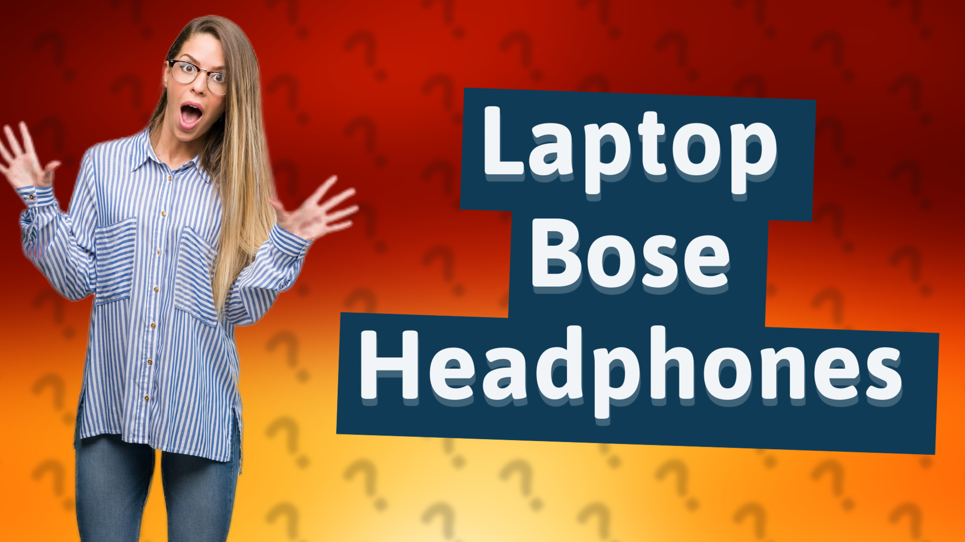 Laptop Bose Headphones