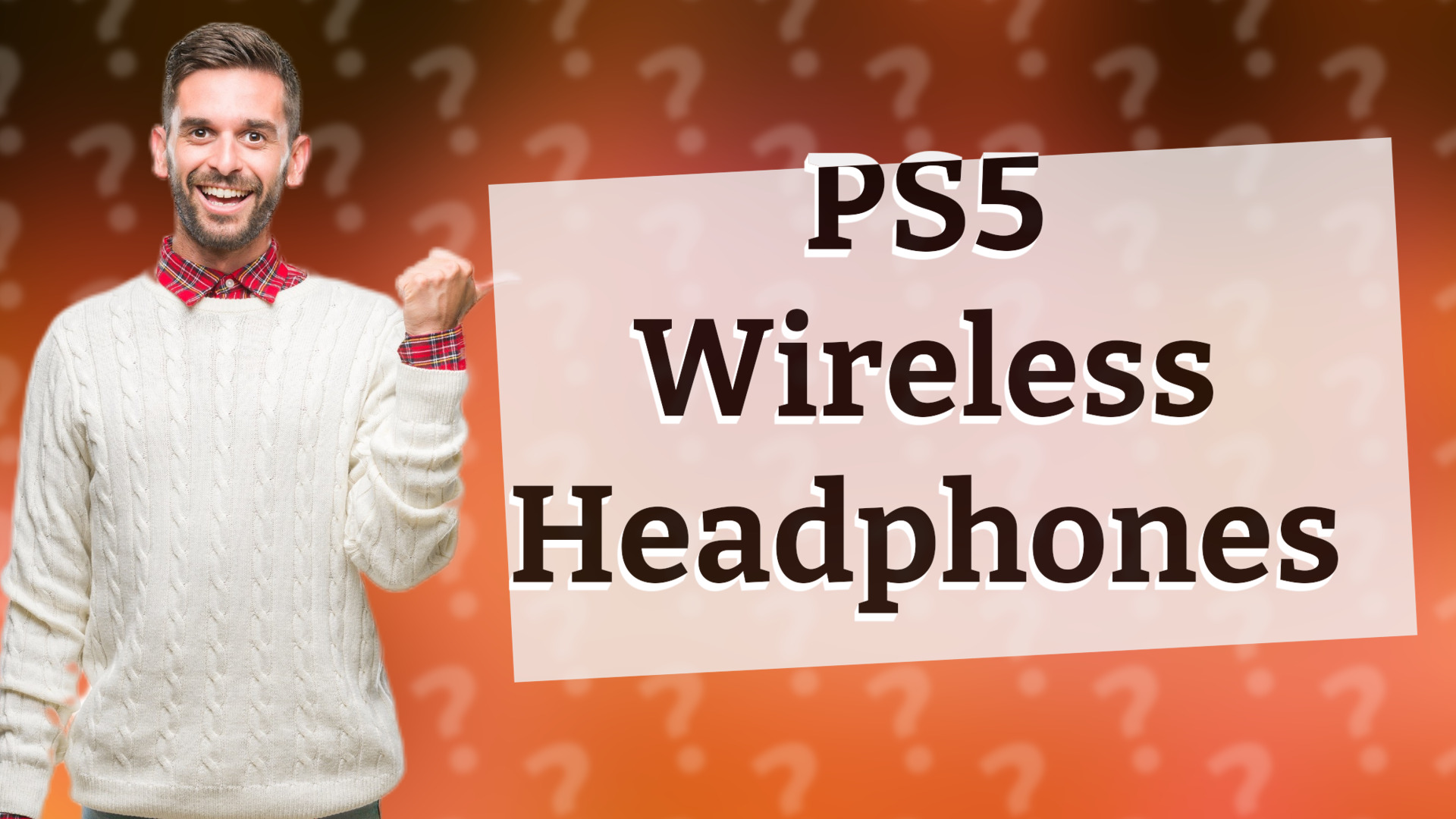 PS5 Wireless Headphones