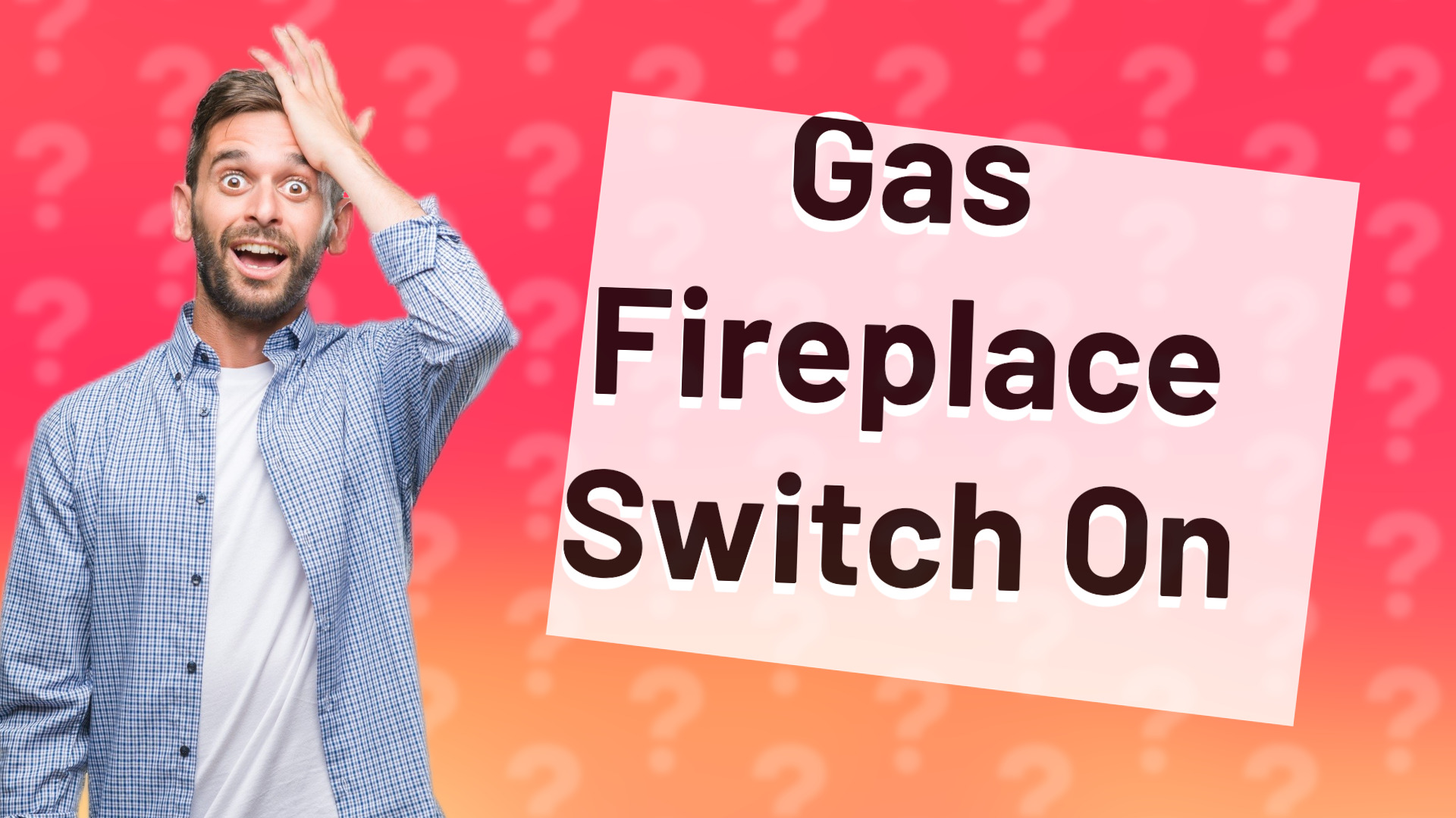 Gas Fireplace Switch On