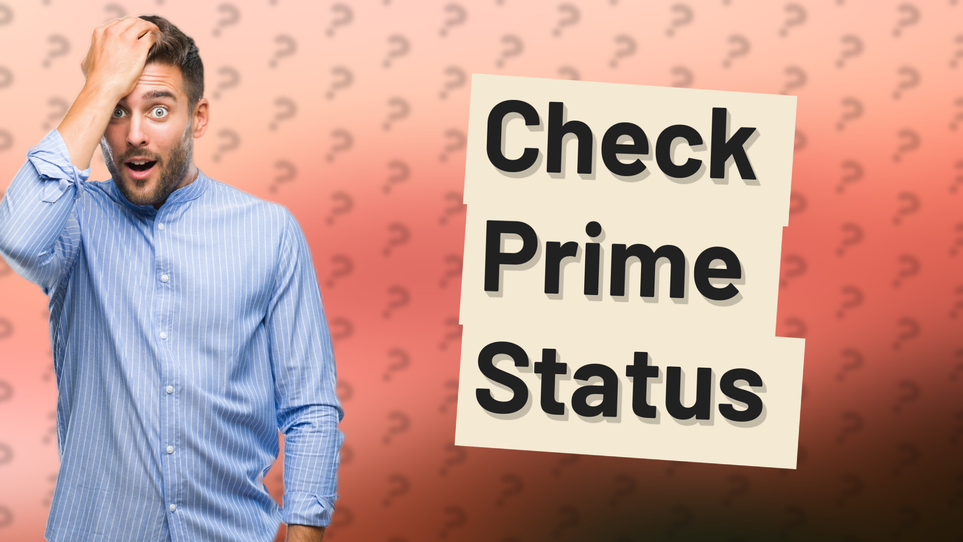 Check Prime Status