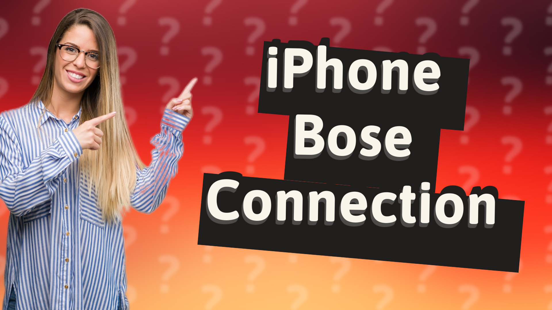 iPhone Bose Connection