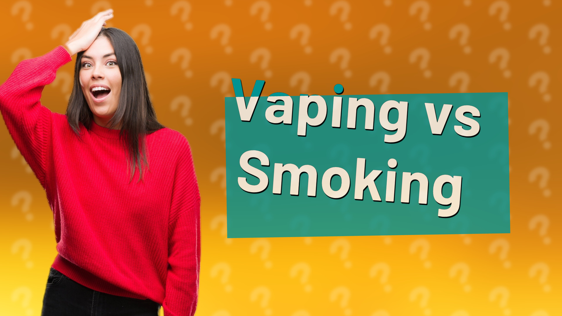 Vaping vs Smoking