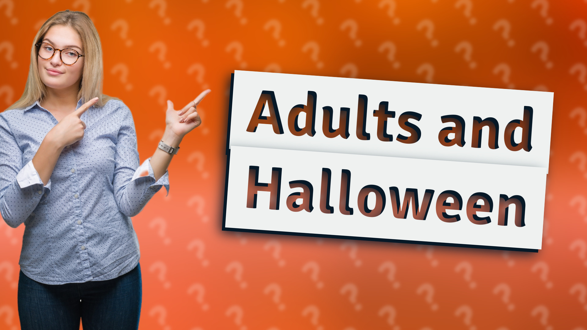 Adults and Halloween