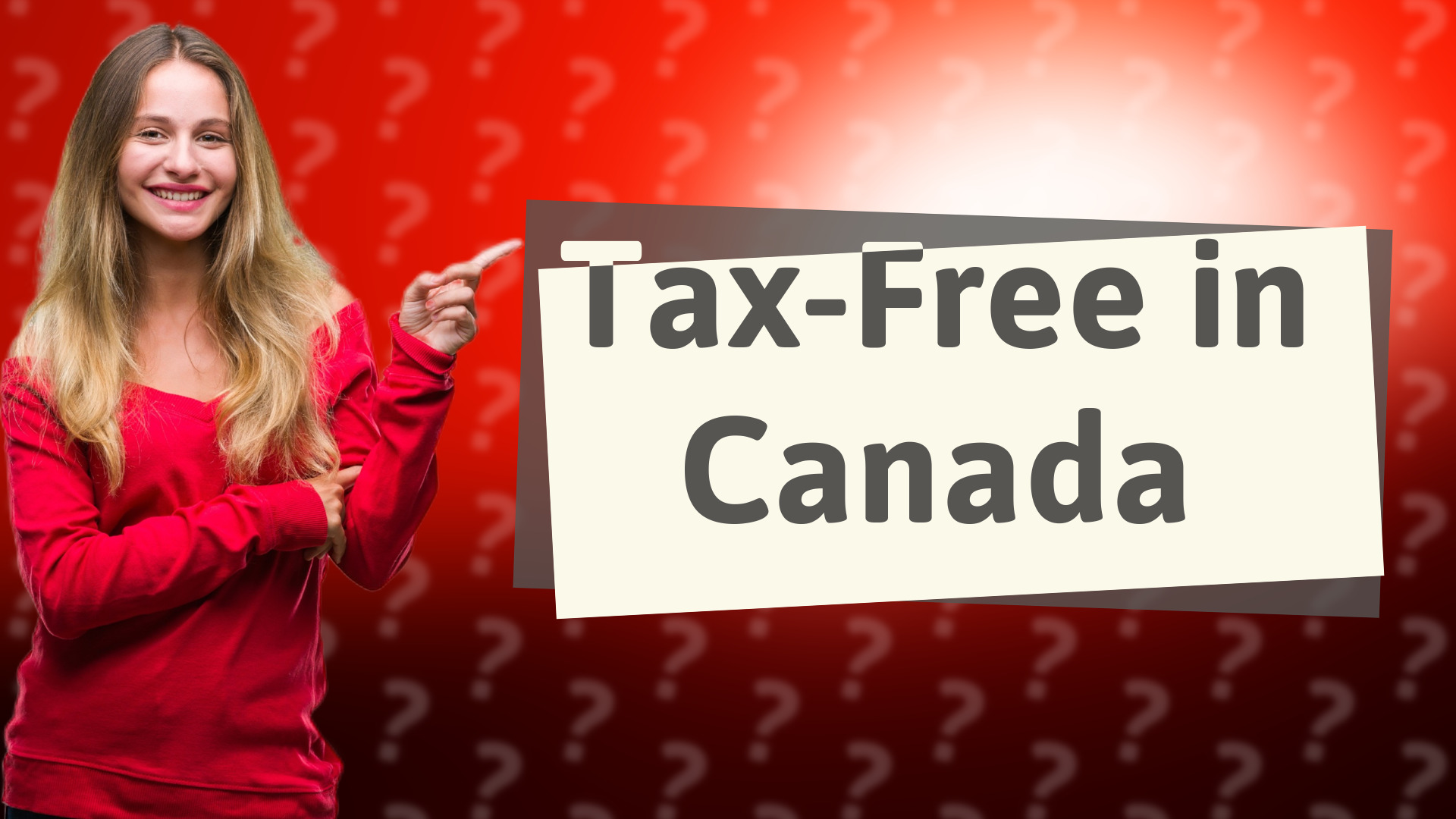 Tax-Free in Canada