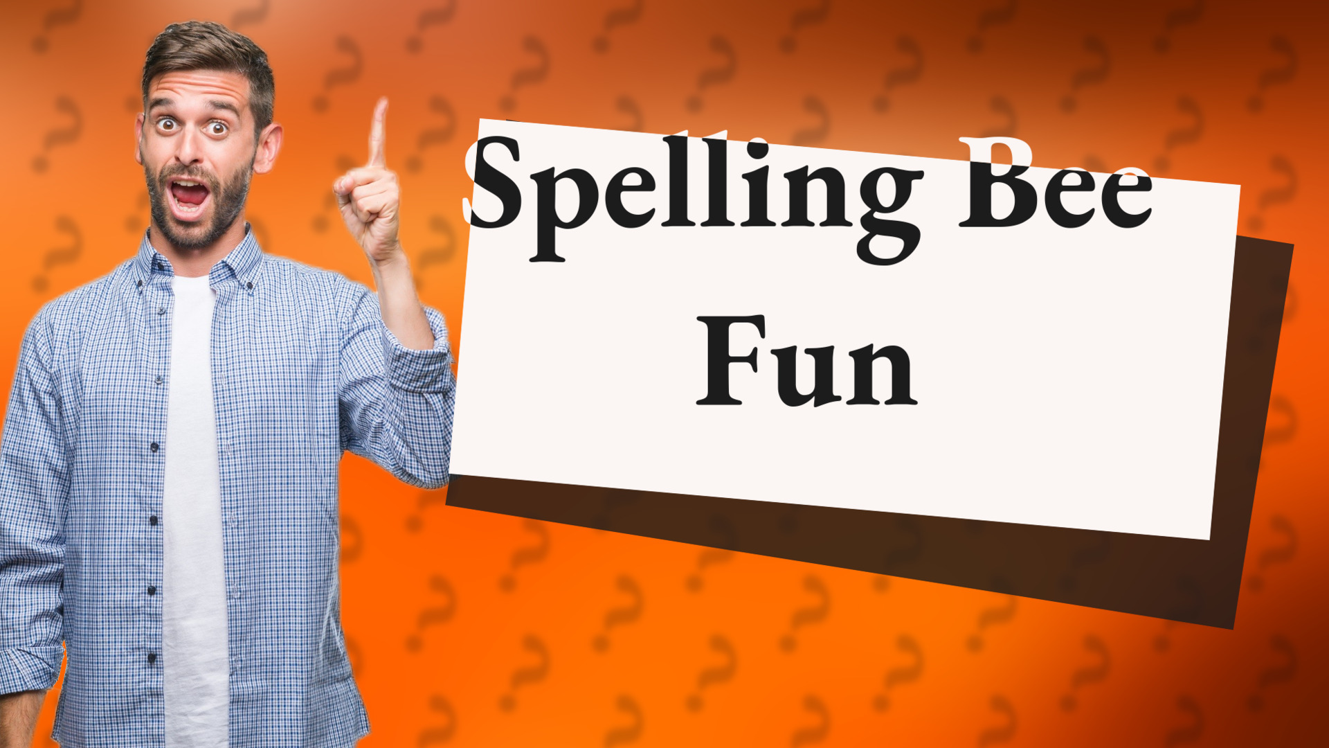 Spelling Bee Fun