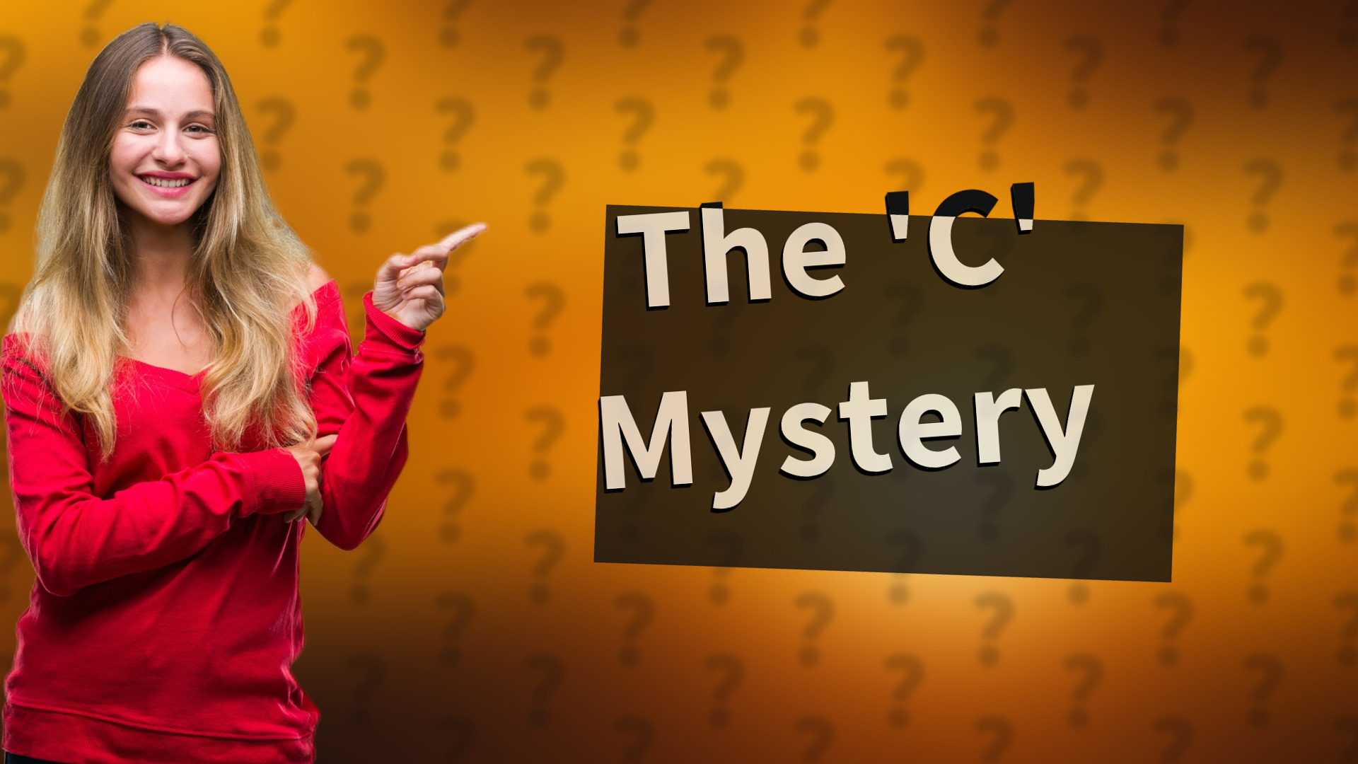 The 'C' Mystery