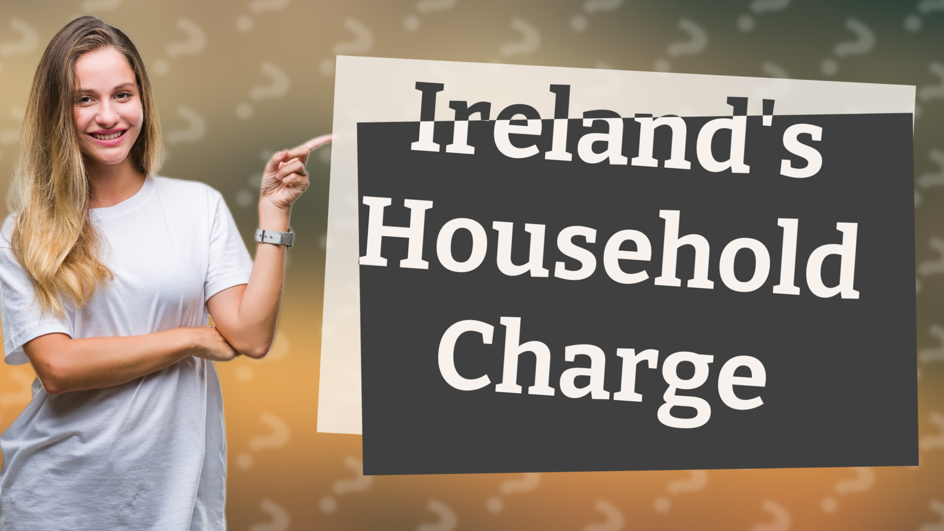 Ireland's Household Charge