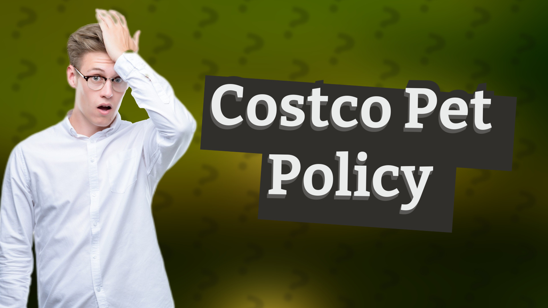 Costco Pet Policy