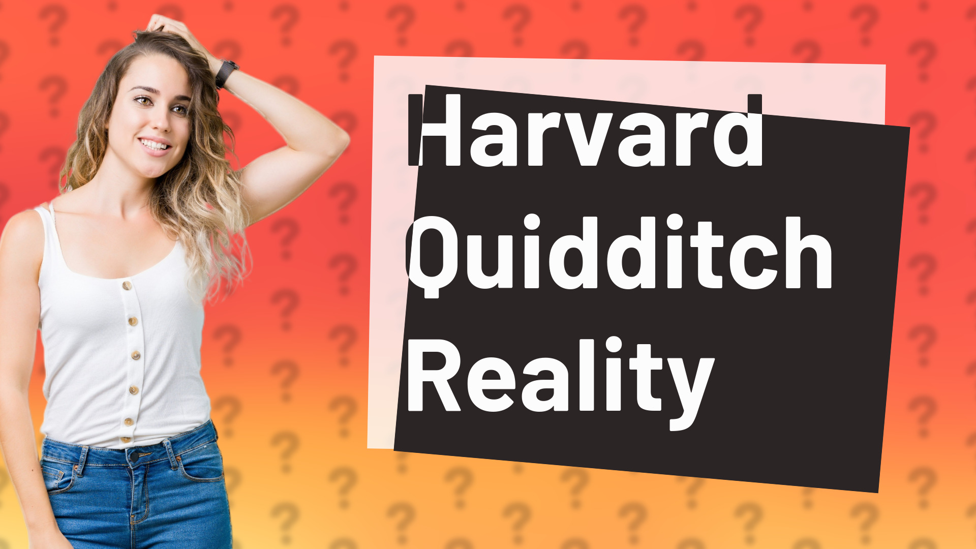 Harvard Quidditch Reality