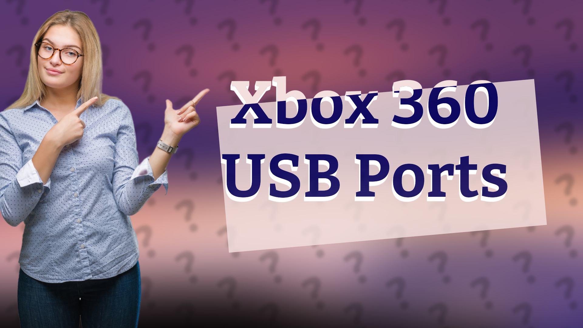 Xbox 360 USB Ports