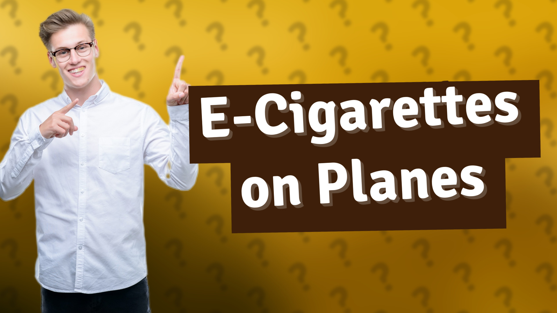 E-Cigarettes on Planes