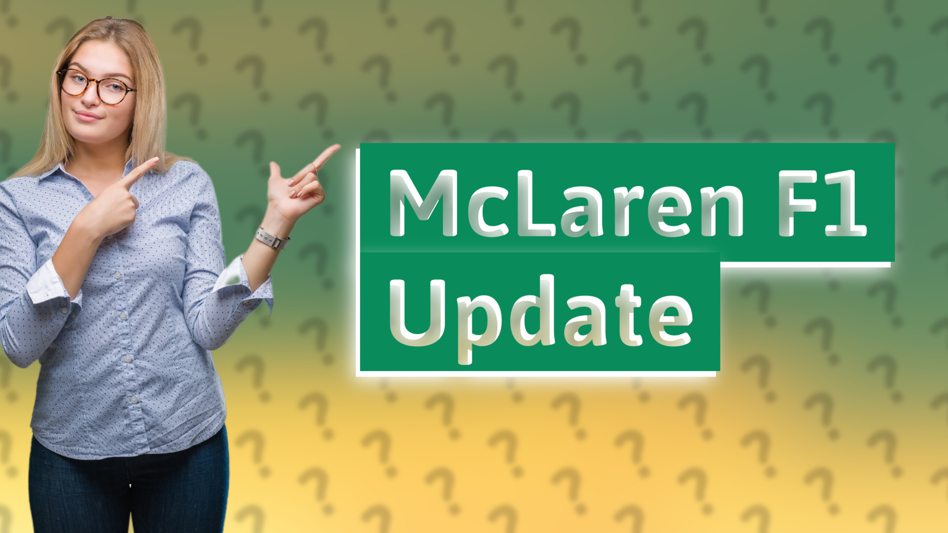 McLaren F1 Update