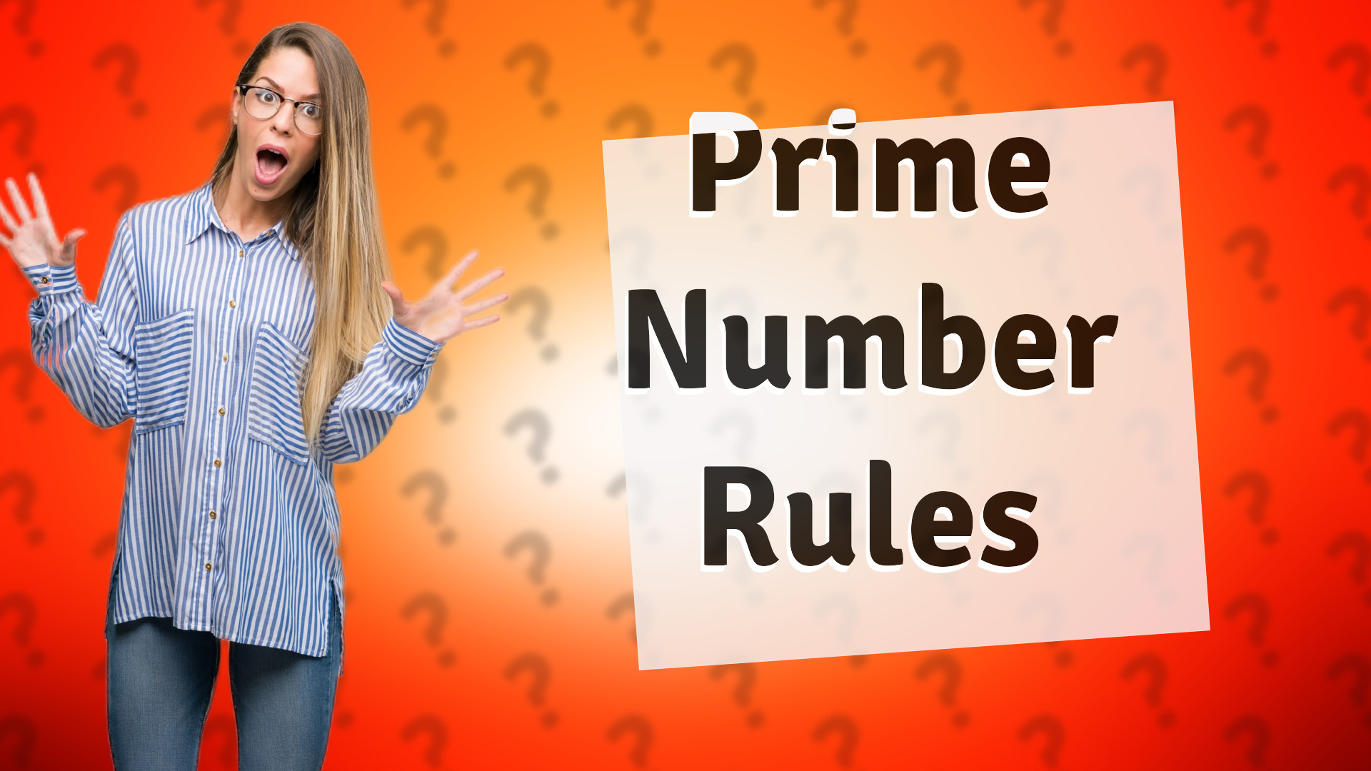 Prime Number Rules