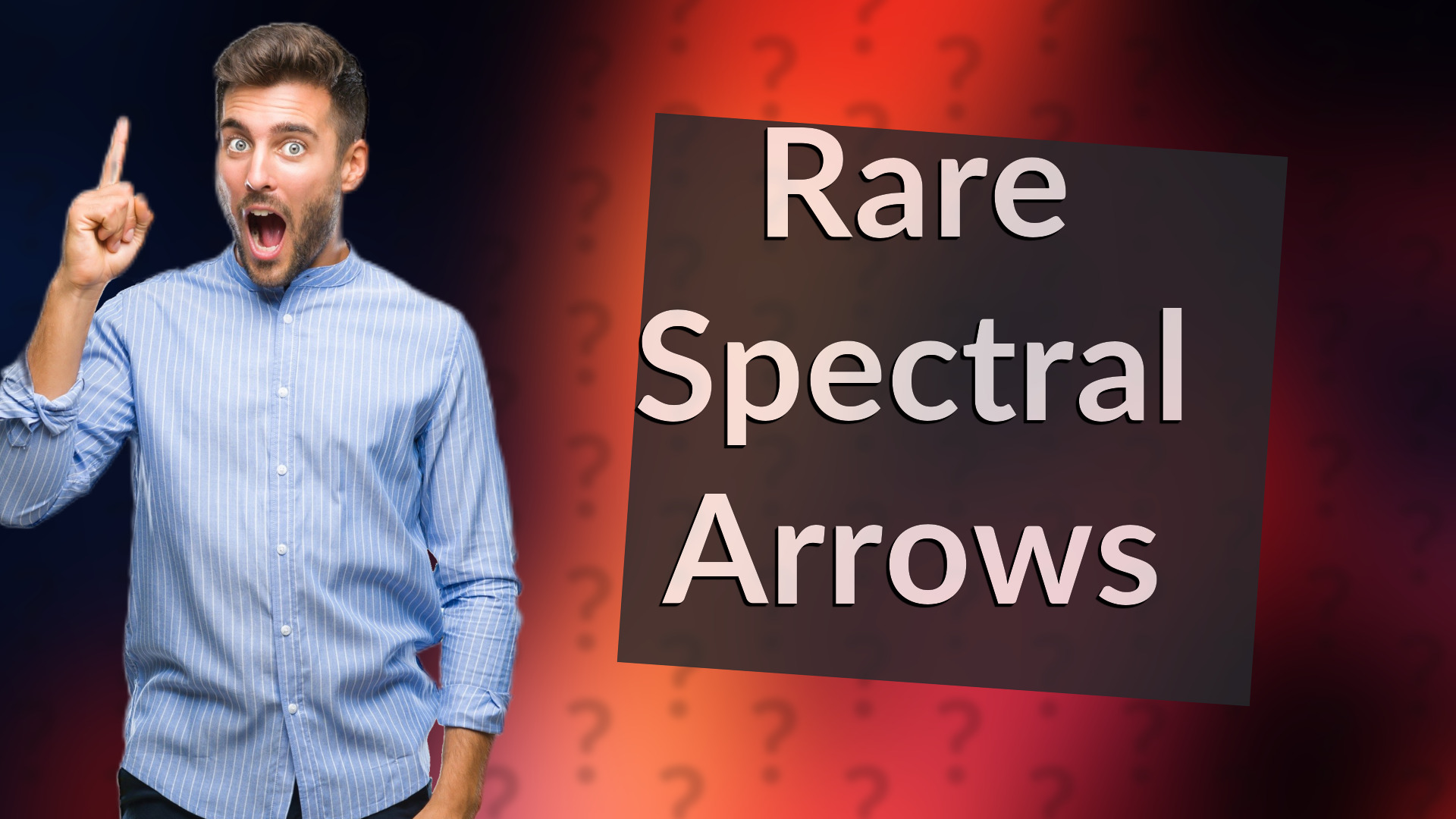 Rare Spectral Arrows