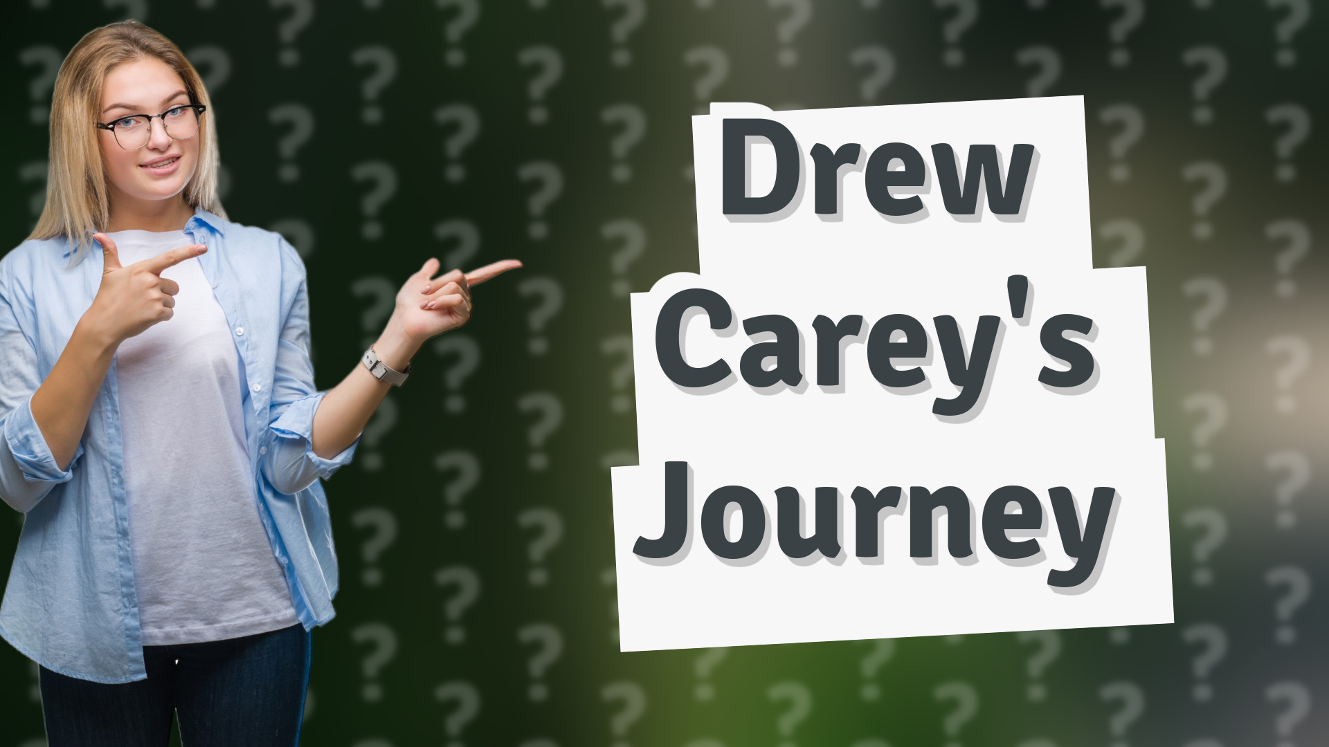 Drew Carey's Journey