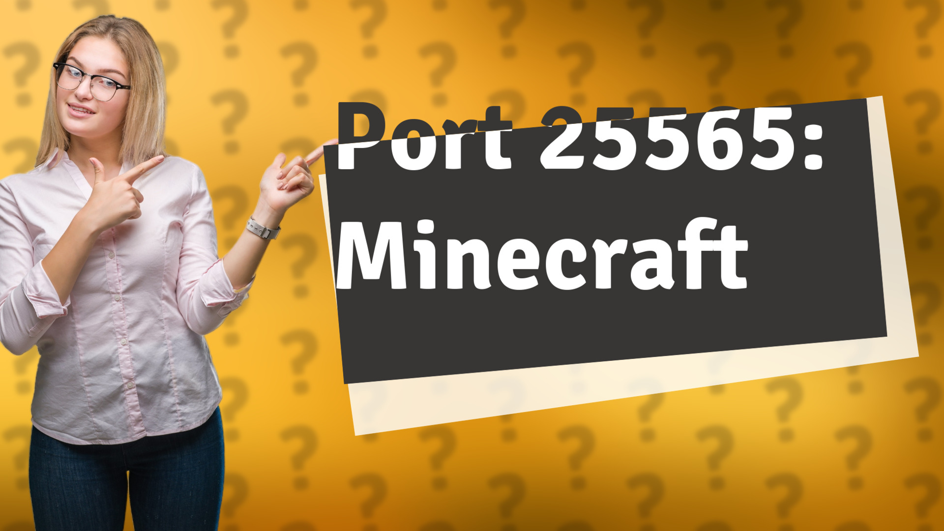 Port 25565: Minecraft