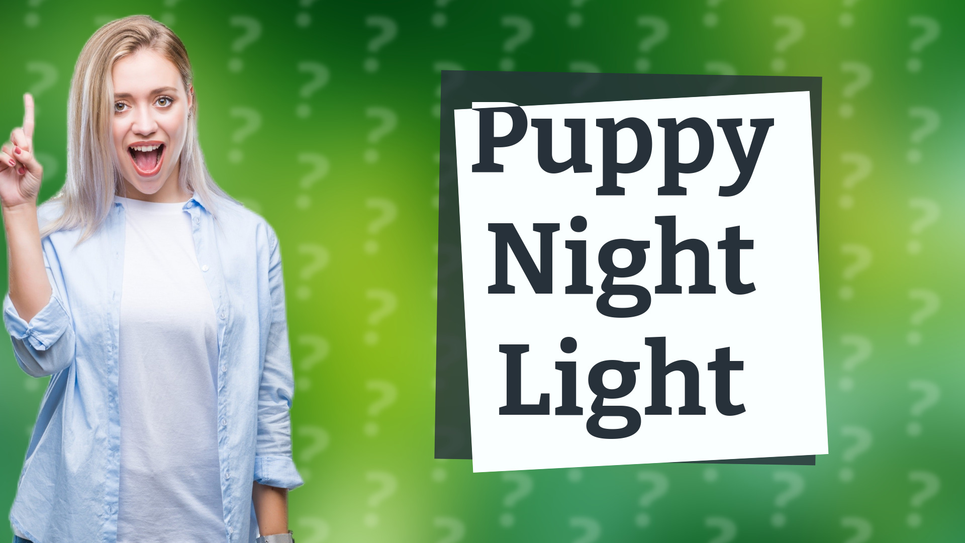 Puppy Night Light