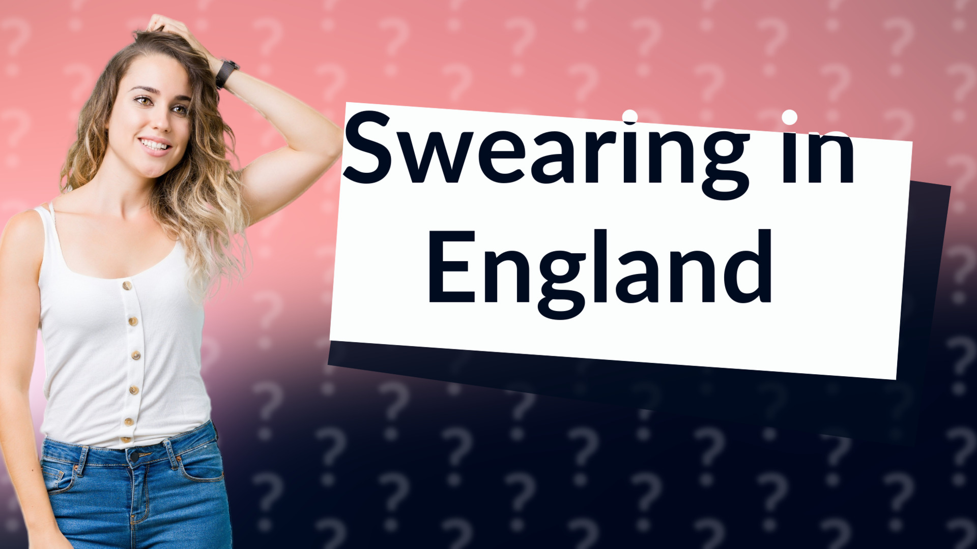 Swearing in England
