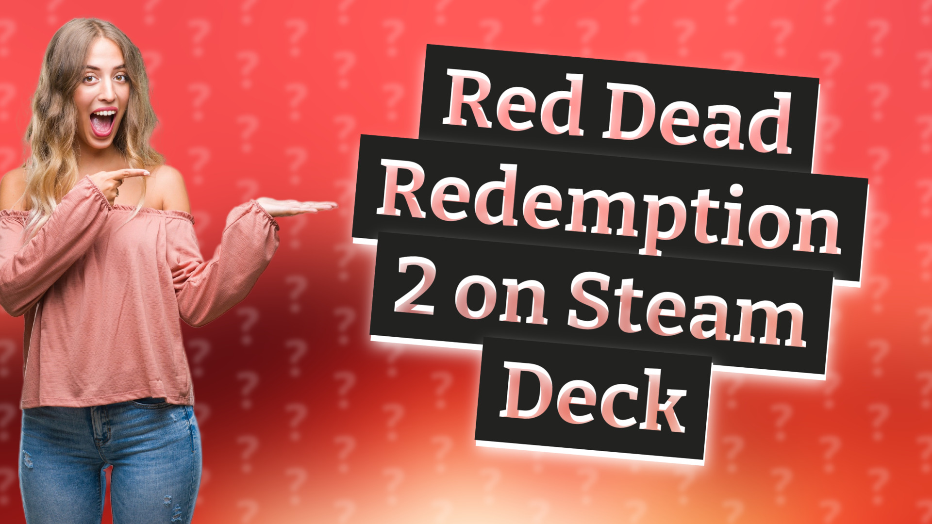 Red Dead Redemption 2 on Steam Deck