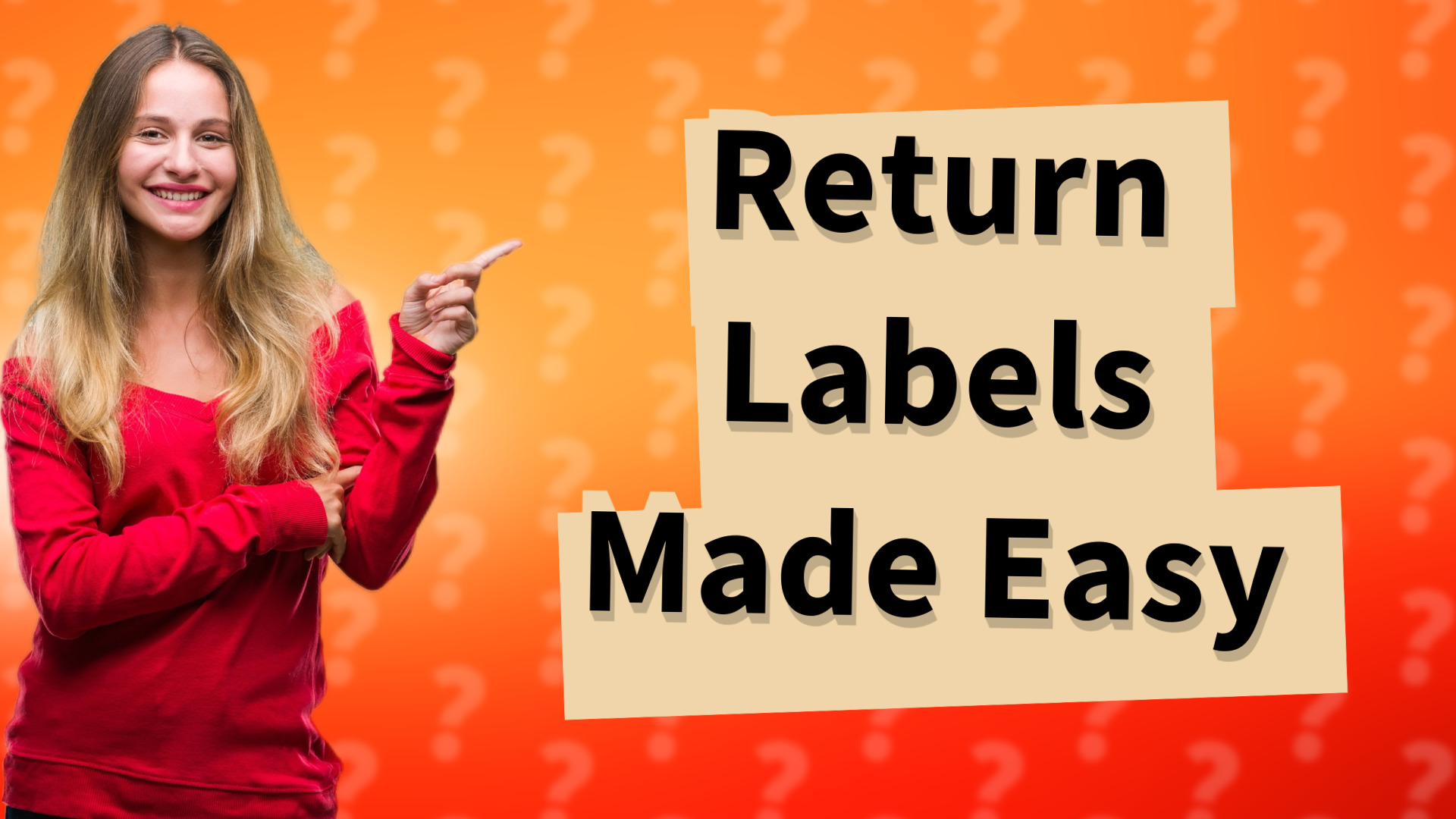 Return Labels Made Easy